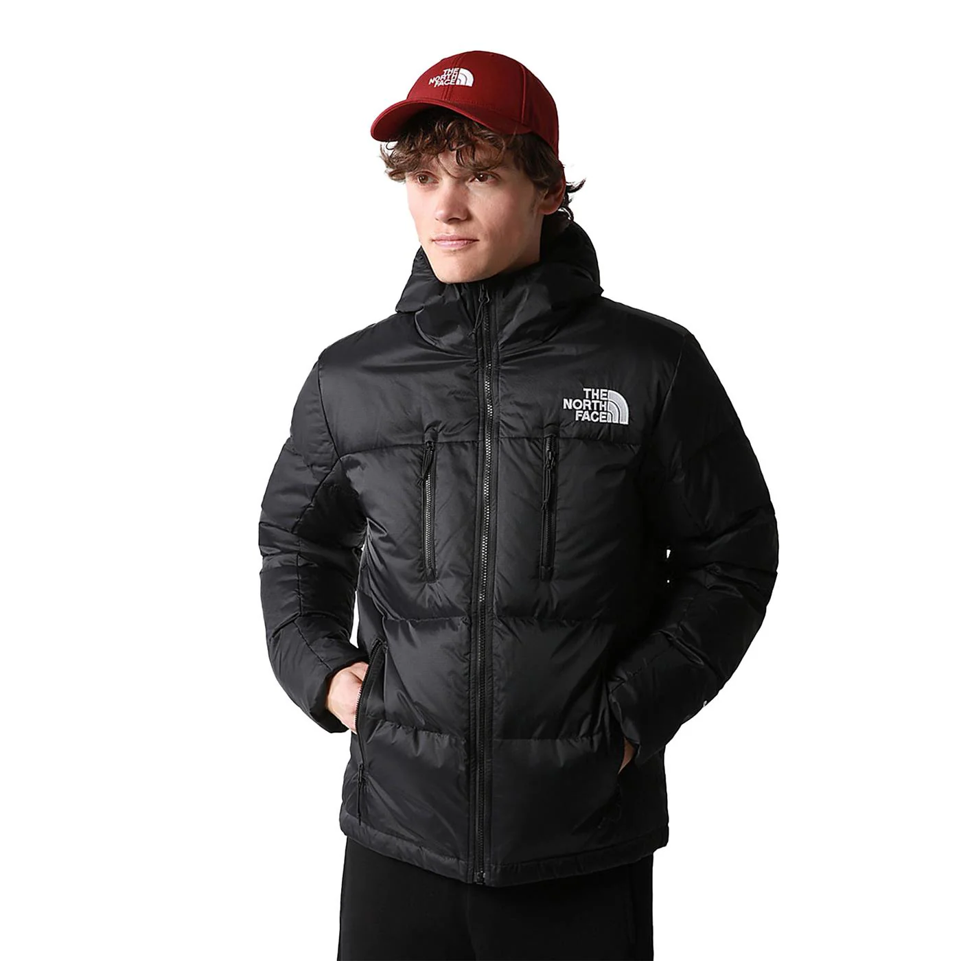 The North Face Himalayan Light Down Hood Jacket TNF Black