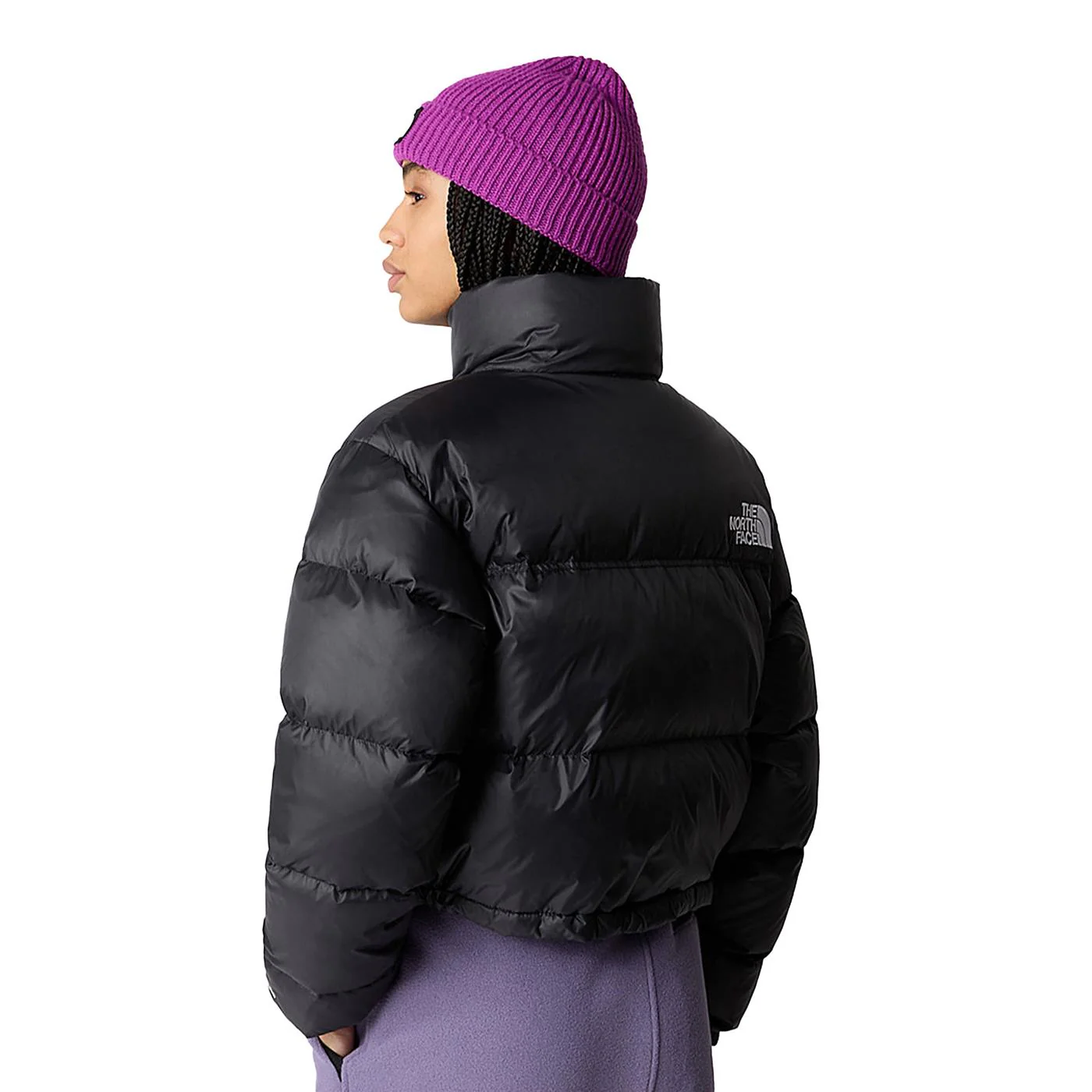 The North Face Nuptse Short Jacket TNF Black/TNF Black - Image 2