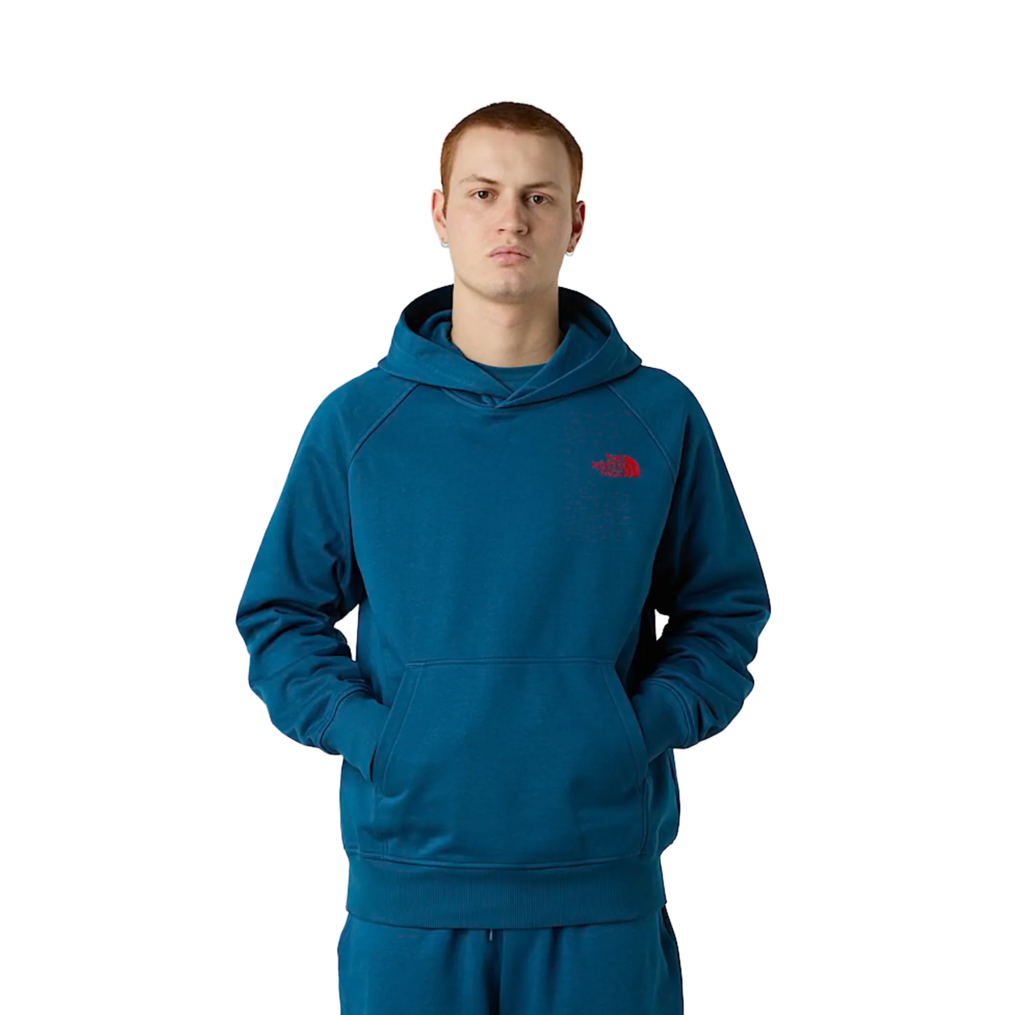 The North Face Raglan Box NSE Hoodie Mineral Ink