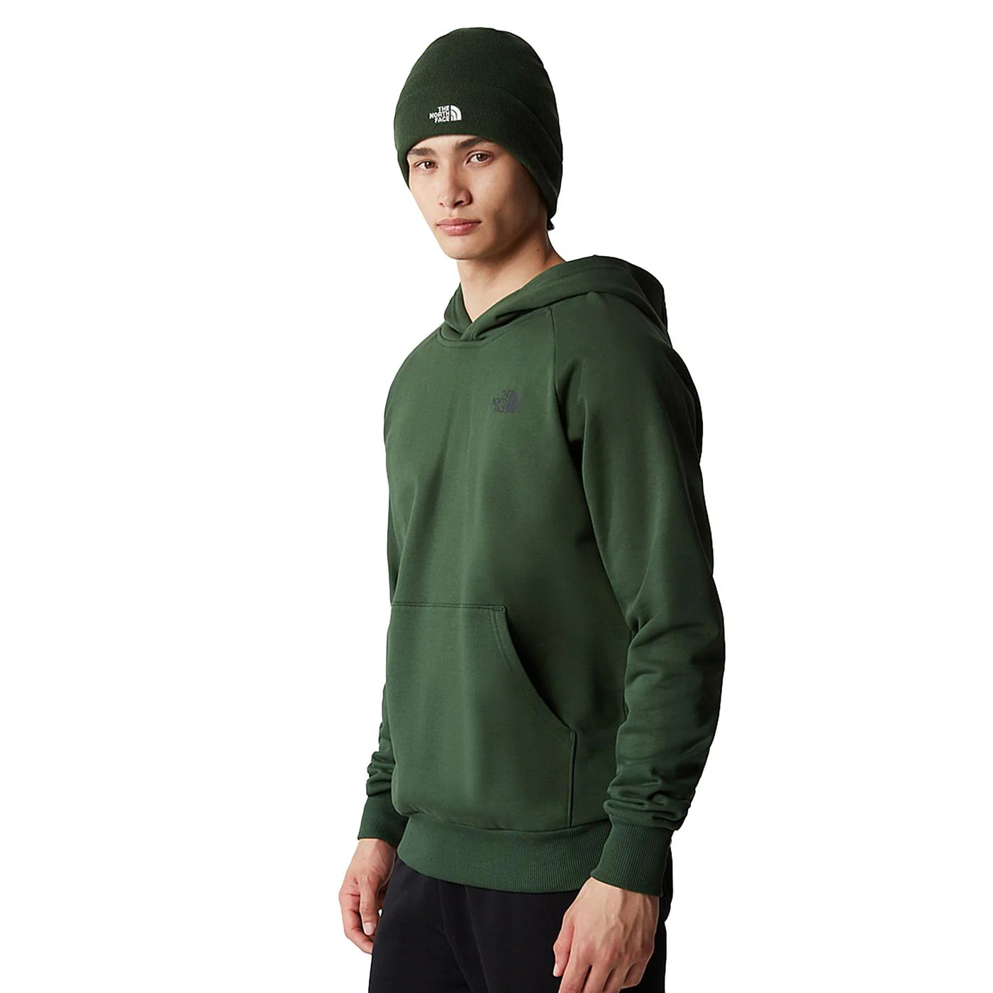 The North Face Raglan Redbox Hood Sweat Pine Needle