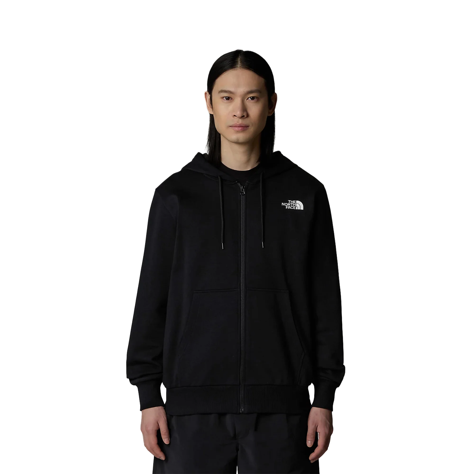 The North Face Simple Dome Full Zip Hoodie TNF Black