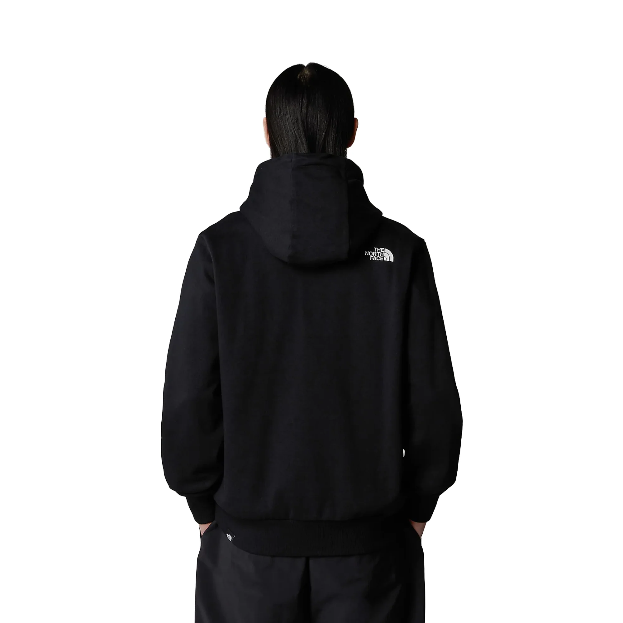 The North Face Simple Dome Full Zip Hoodie TNF Black - Image 2