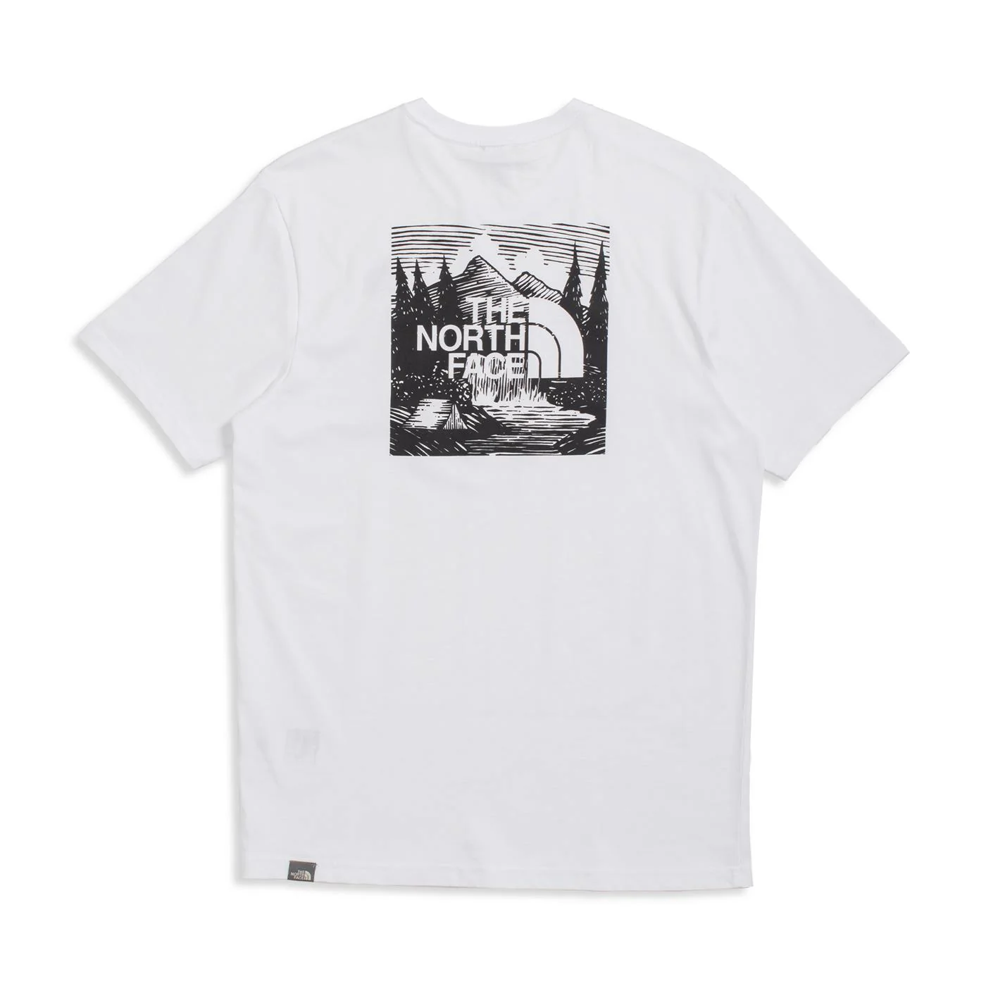 The North Face Simple S/S Redbox Celebration Tee TNF White