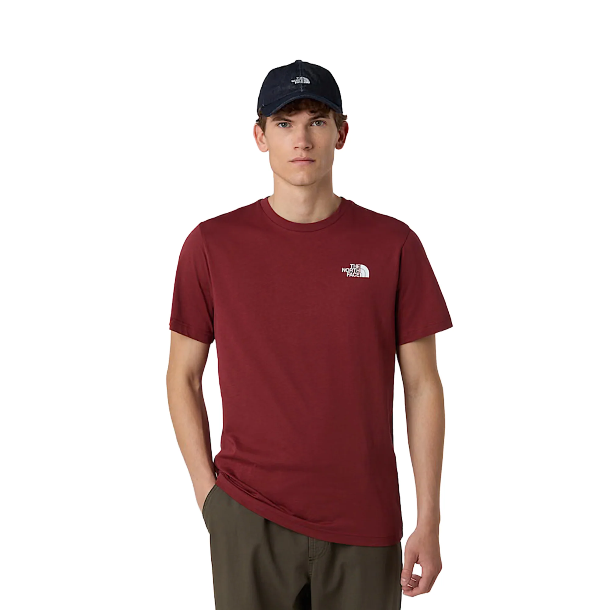 The North Face S/S Box NSE Tee Sumac/Asphalt Grey - Image 2
