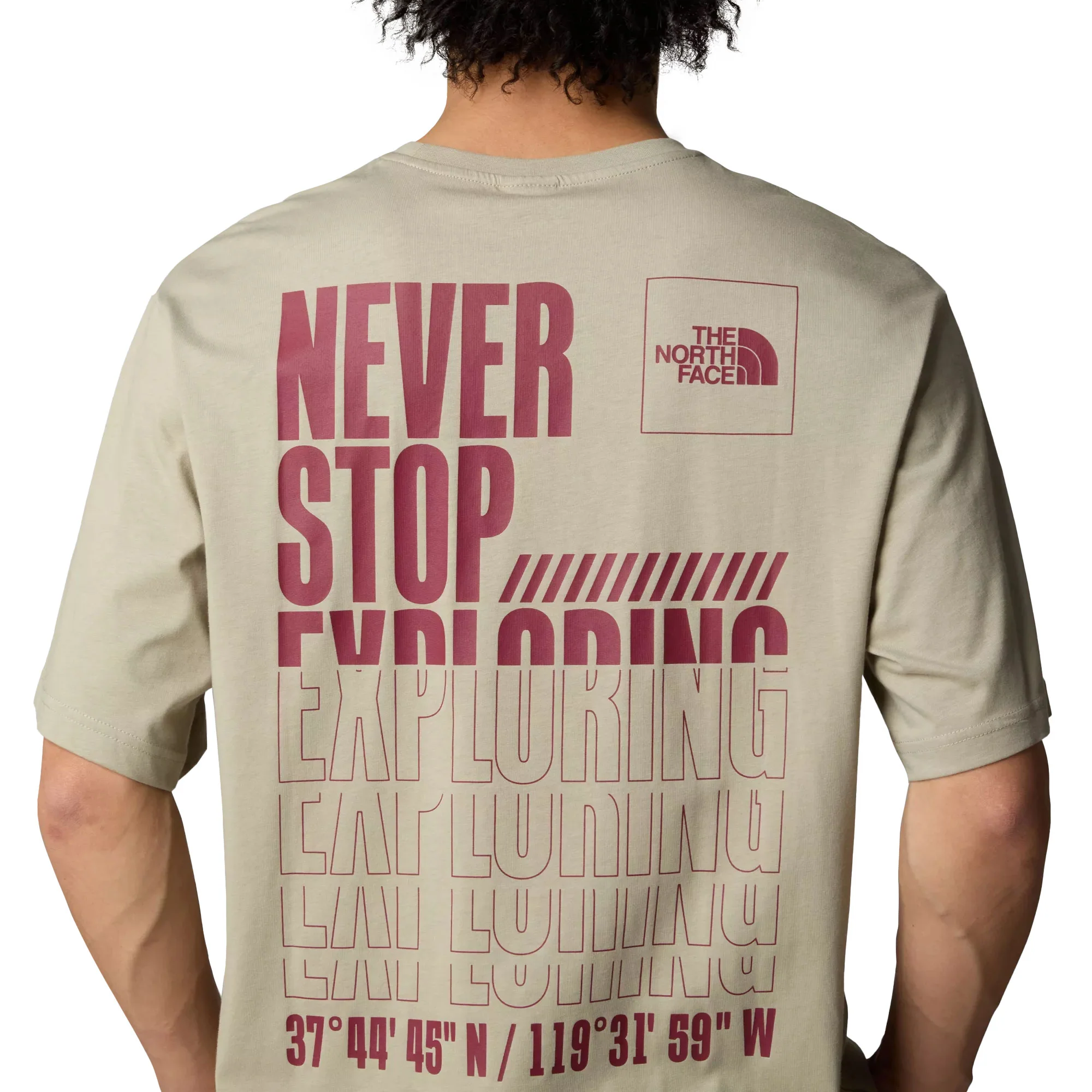 The North Face S/S Coordinates Tee Clay Grey - Image 3