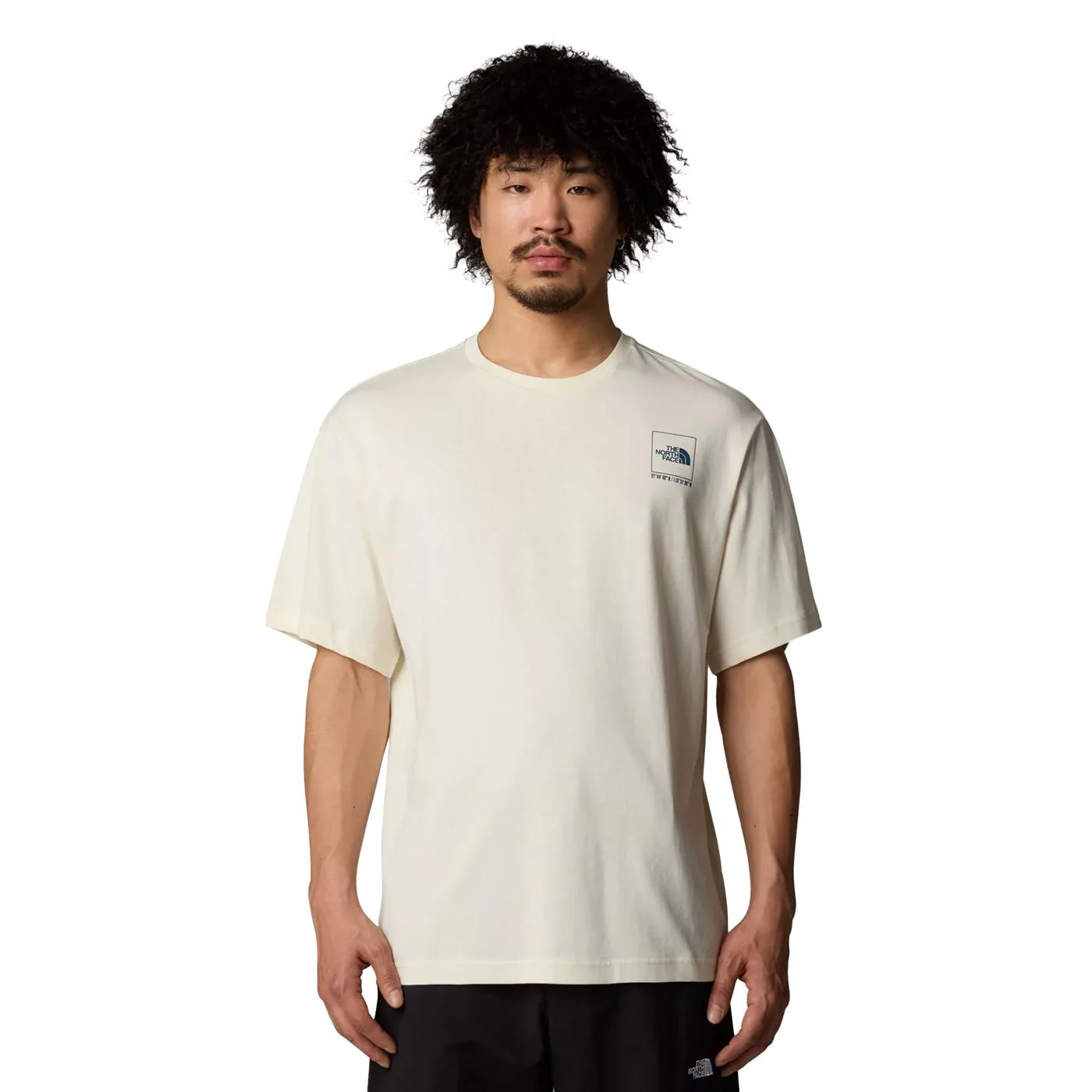 The North Face S/S Coordinates Tee White Dune - Image 2