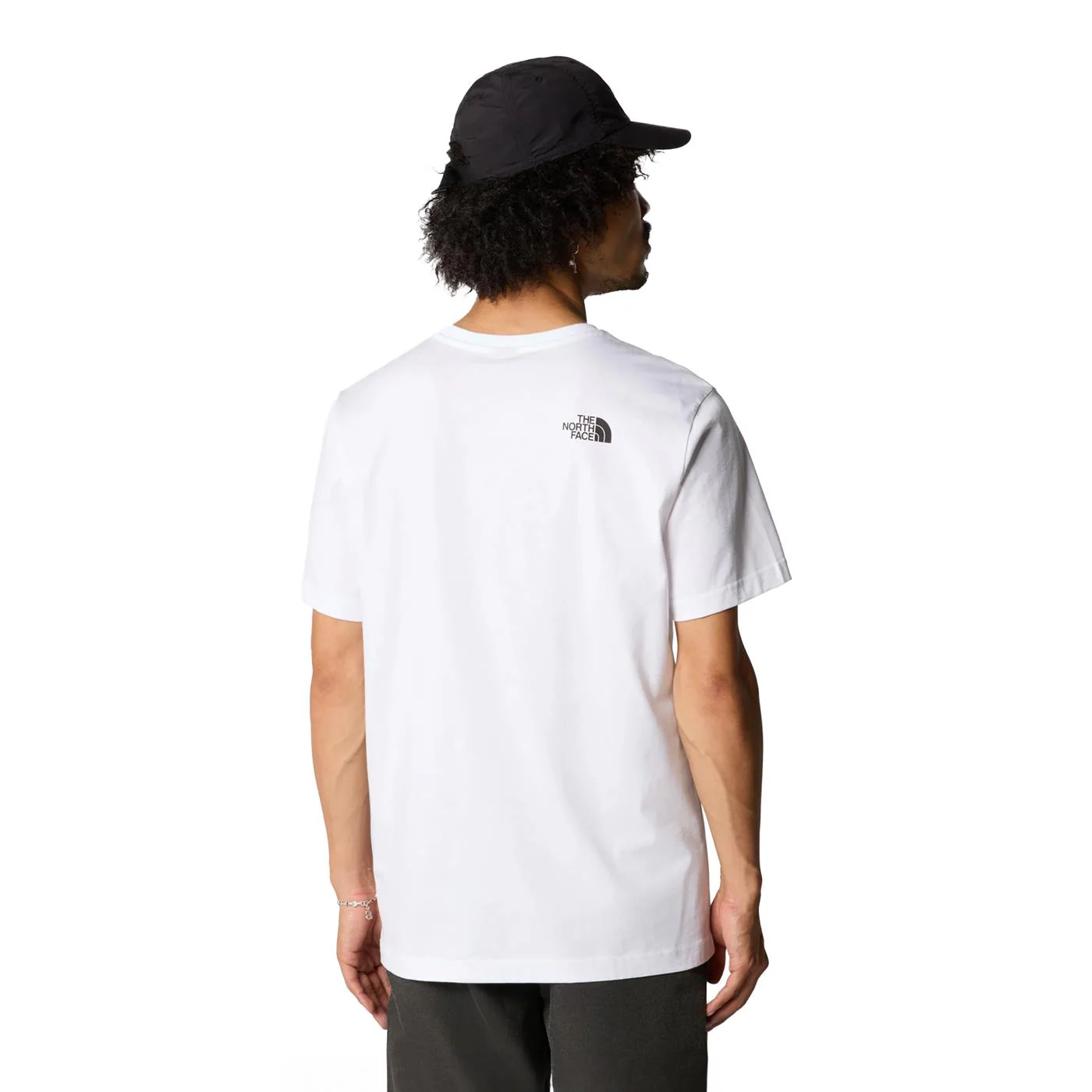 The North Face S/S Easy Tee TNF White/TNF Black Beta Flash - Image 2