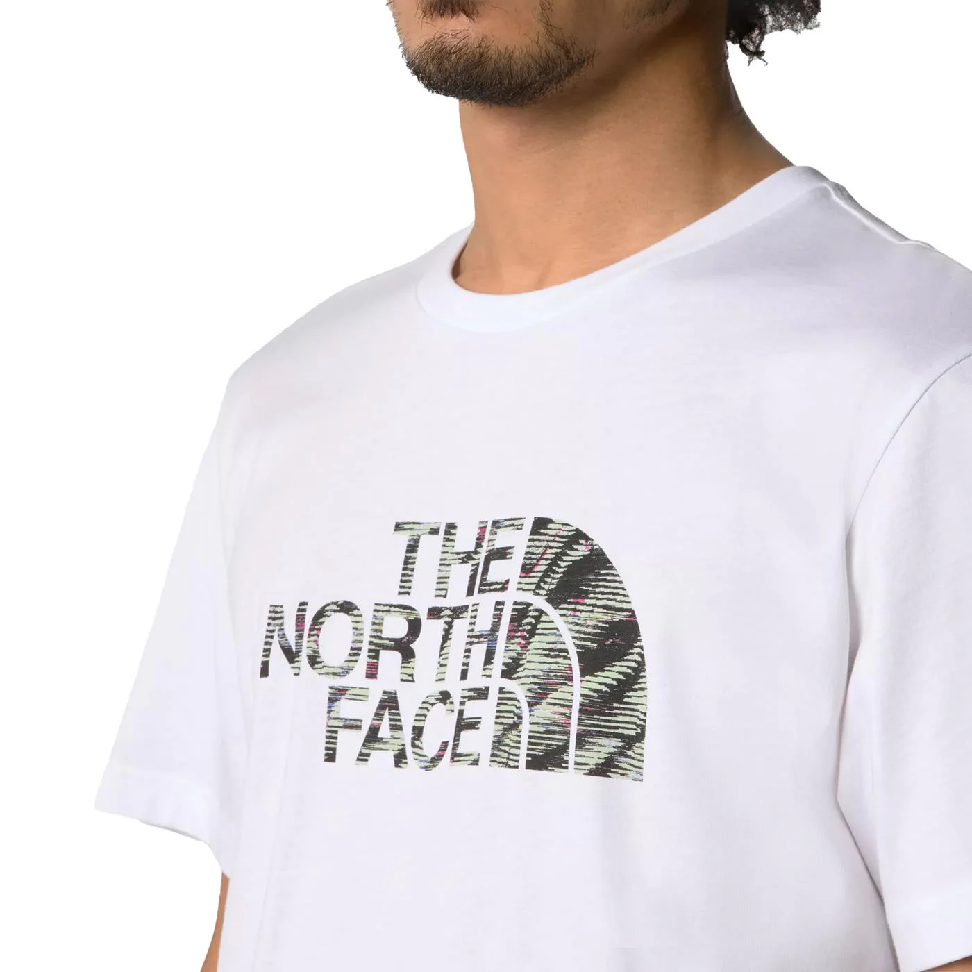 The North Face S/S Easy Tee TNF White/TNF Black Beta Flash - Image 3