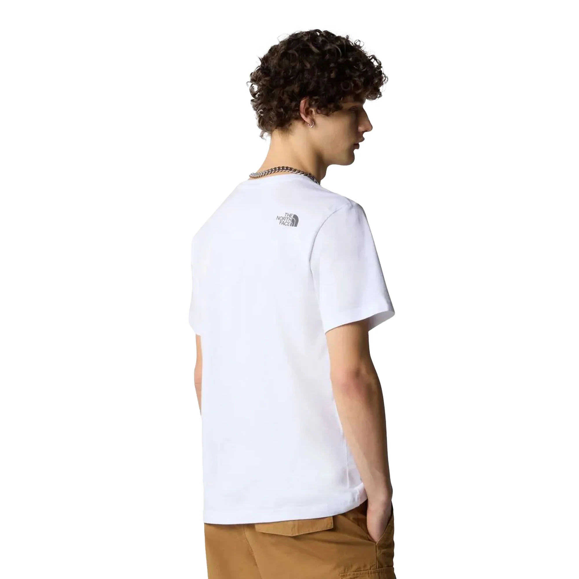 The North Face S/S Mountain Line Tee TNF White - Image 2