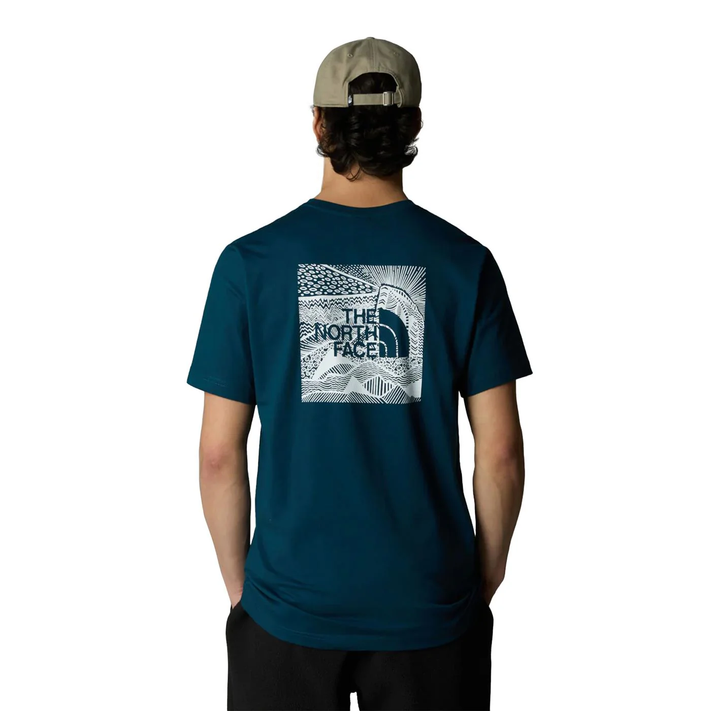 The North Face S/S Redbox Celebration Tee Midnight Petrol