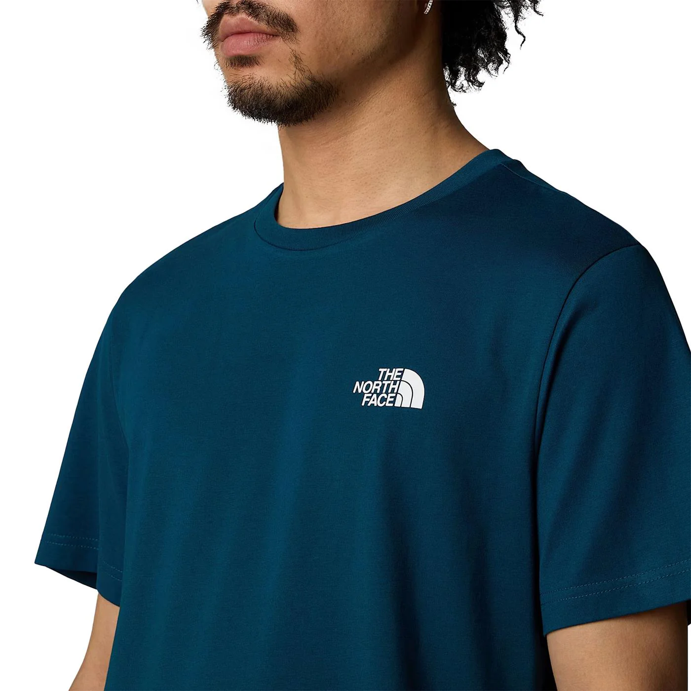 The North Face S/S Simple Dome Tee Midnight Petrol - Image 3