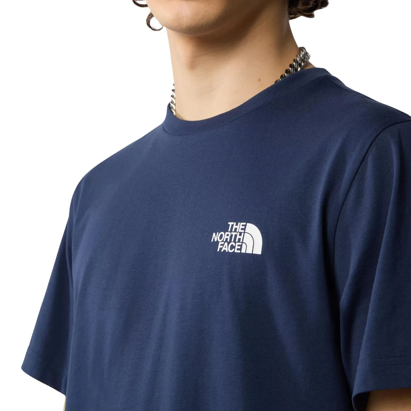 The North Face S/S Simple Dome Tee Summit Navy - Image 3