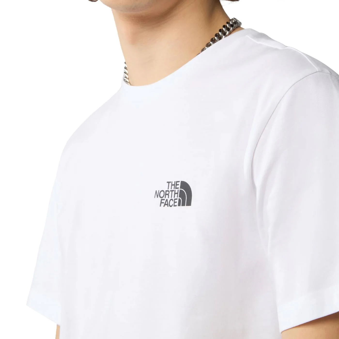 The North Face S/S Simple Dome Tee TNF White - Image 4