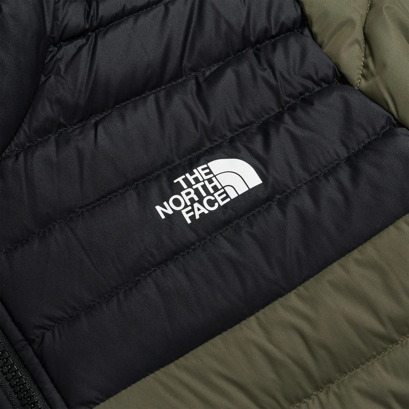 The North Face Stretch Down Jacket New Taupe Green/TNF Black - Image 2