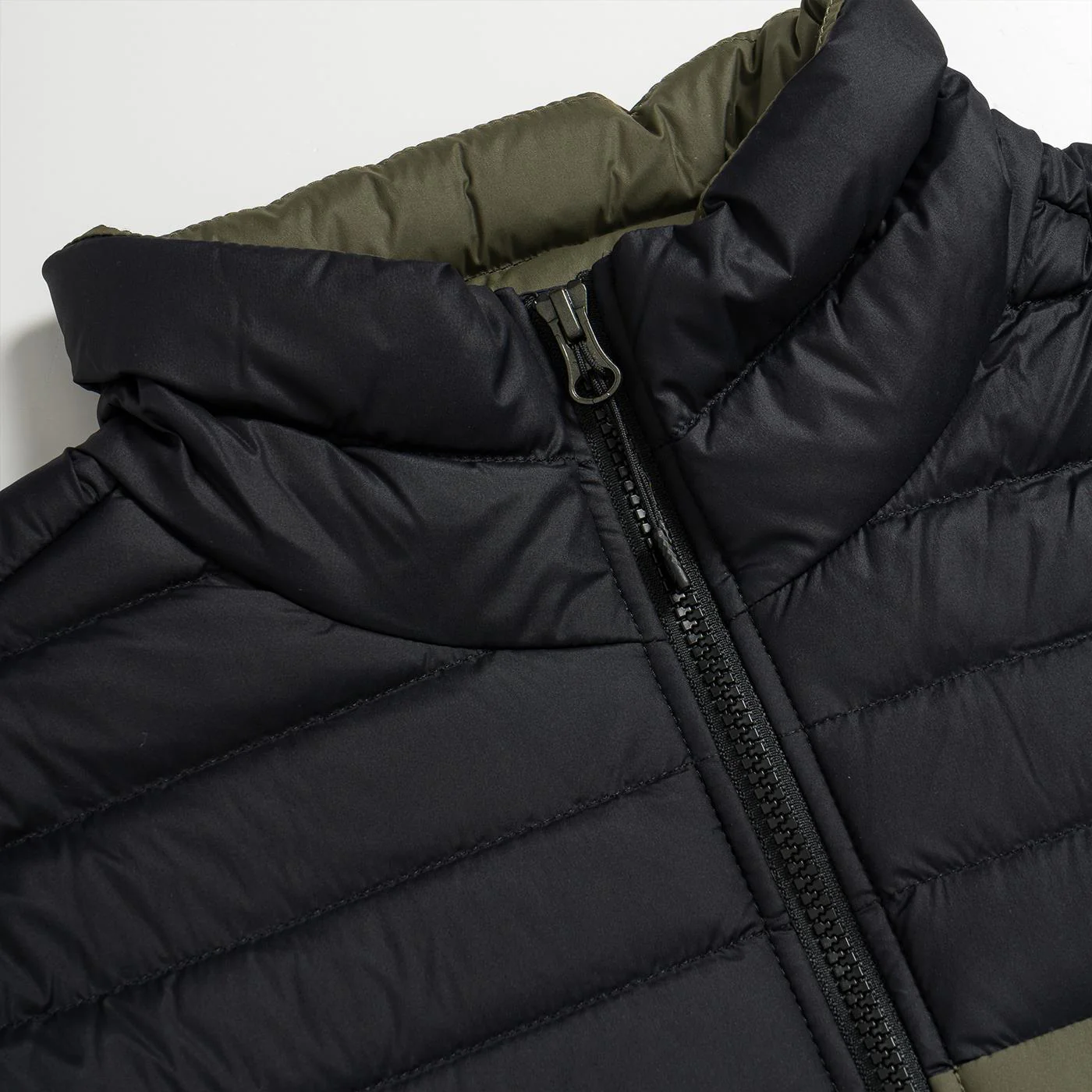 The North Face Stretch Down Jacket New Taupe Green/TNF Black - Image 3