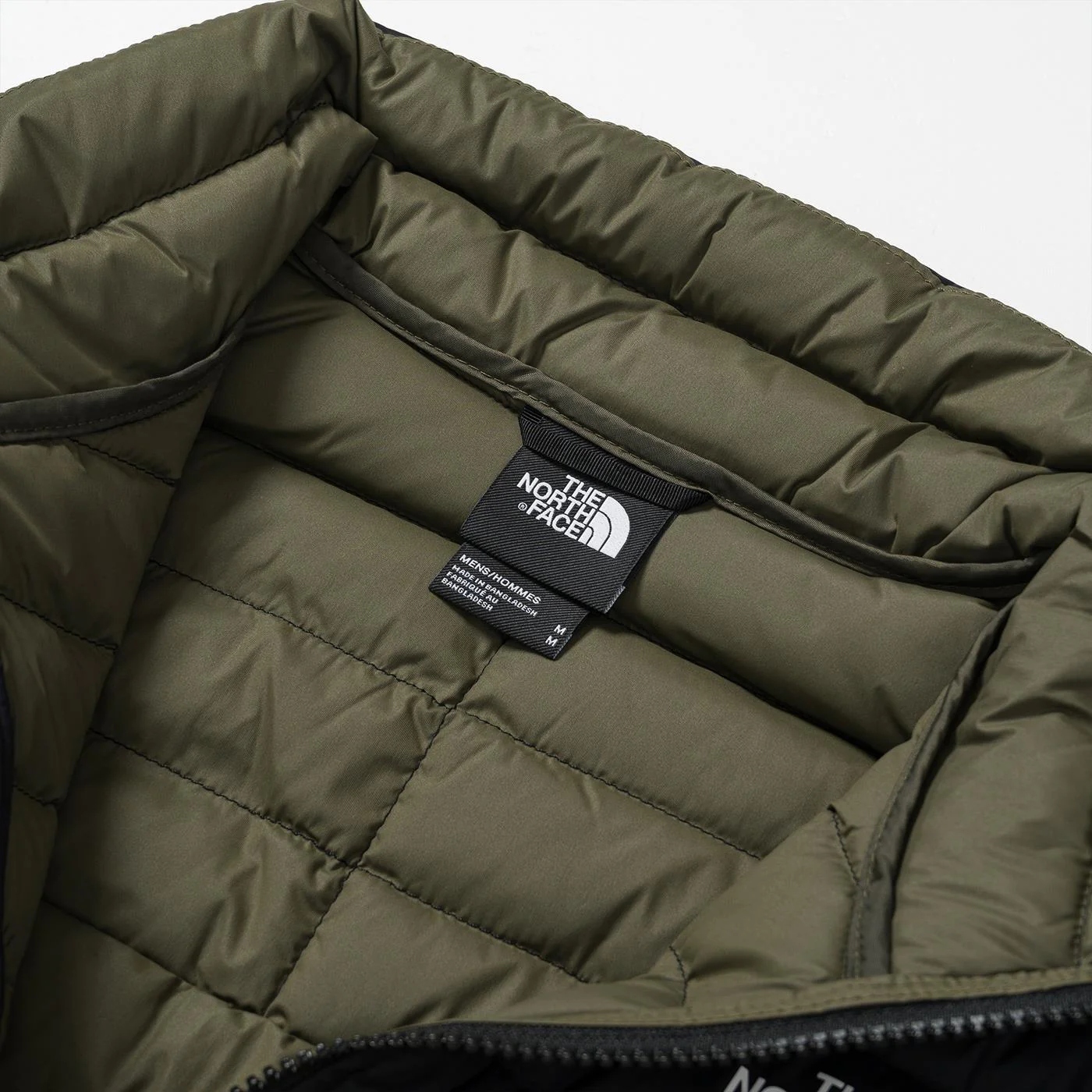 The North Face Stretch Down Jacket New Taupe Green/TNF Black - Image 7