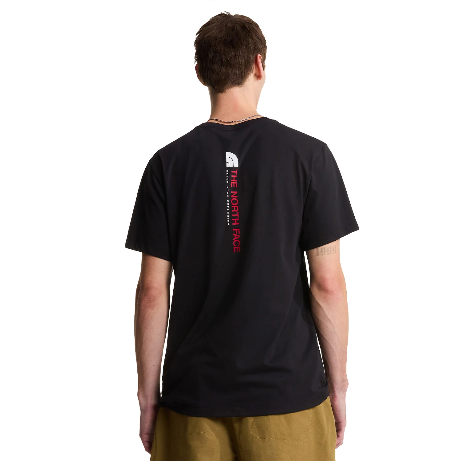 The North Face Vertical Graphic Regular SS Tee TNF Black