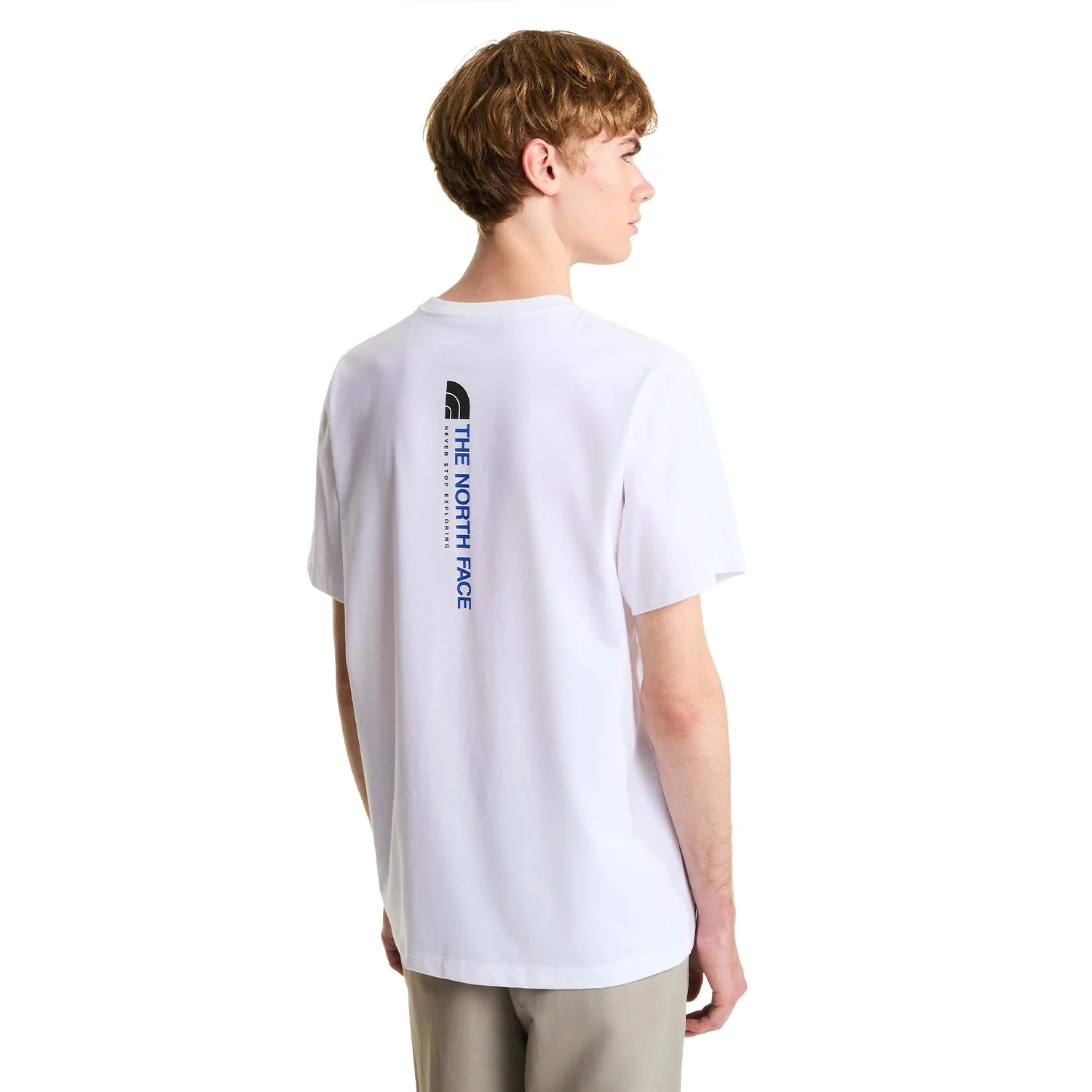The North Face Vertical Graphic Regular SS Tee TNF White