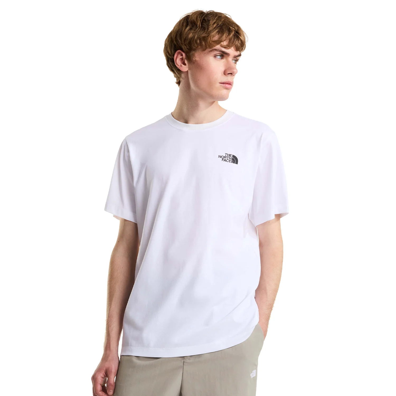 The North Face Vertical Graphic Regular SS Tee TNF White - Image 2