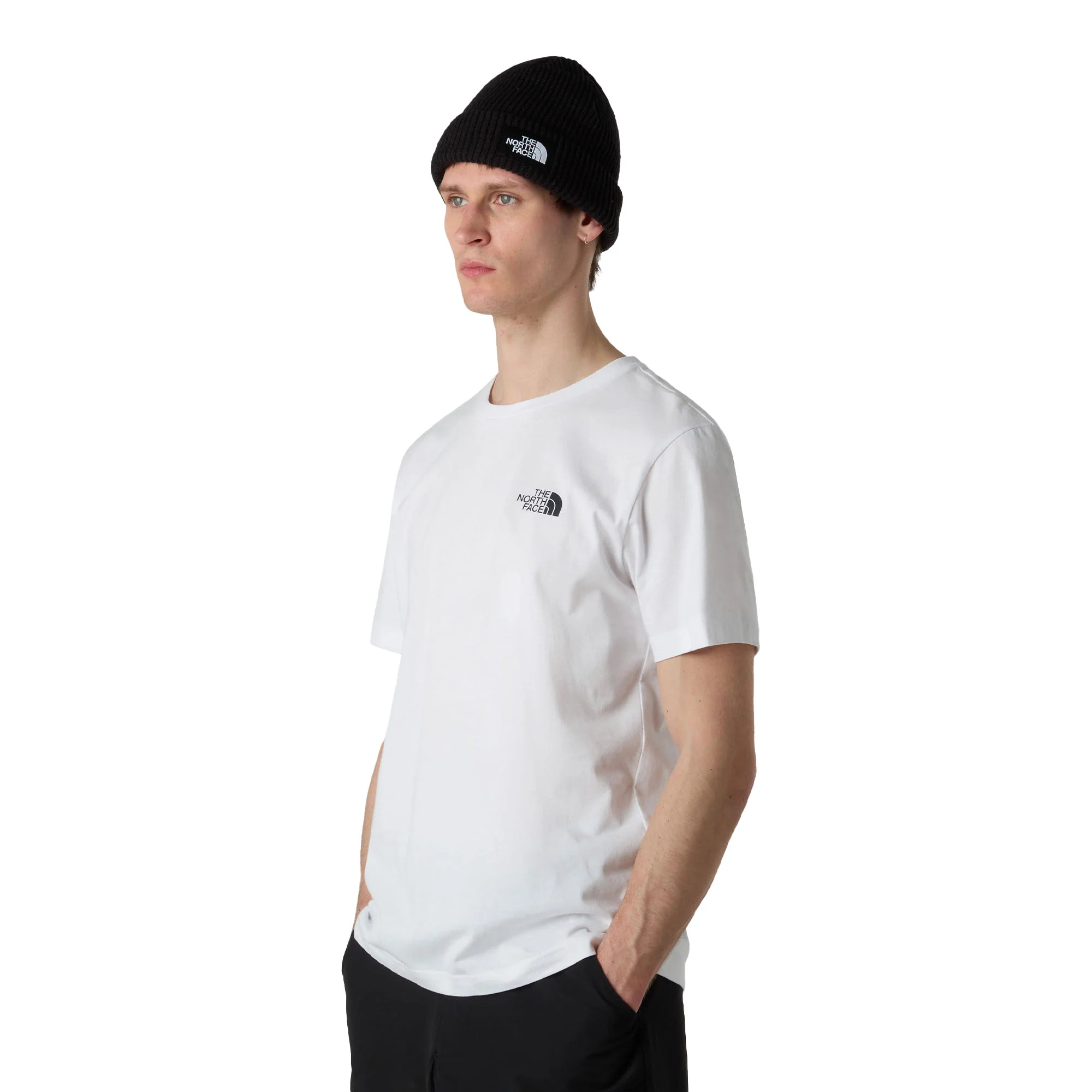 The North Face Vertical Logo SS Tee TNF White - Image 2