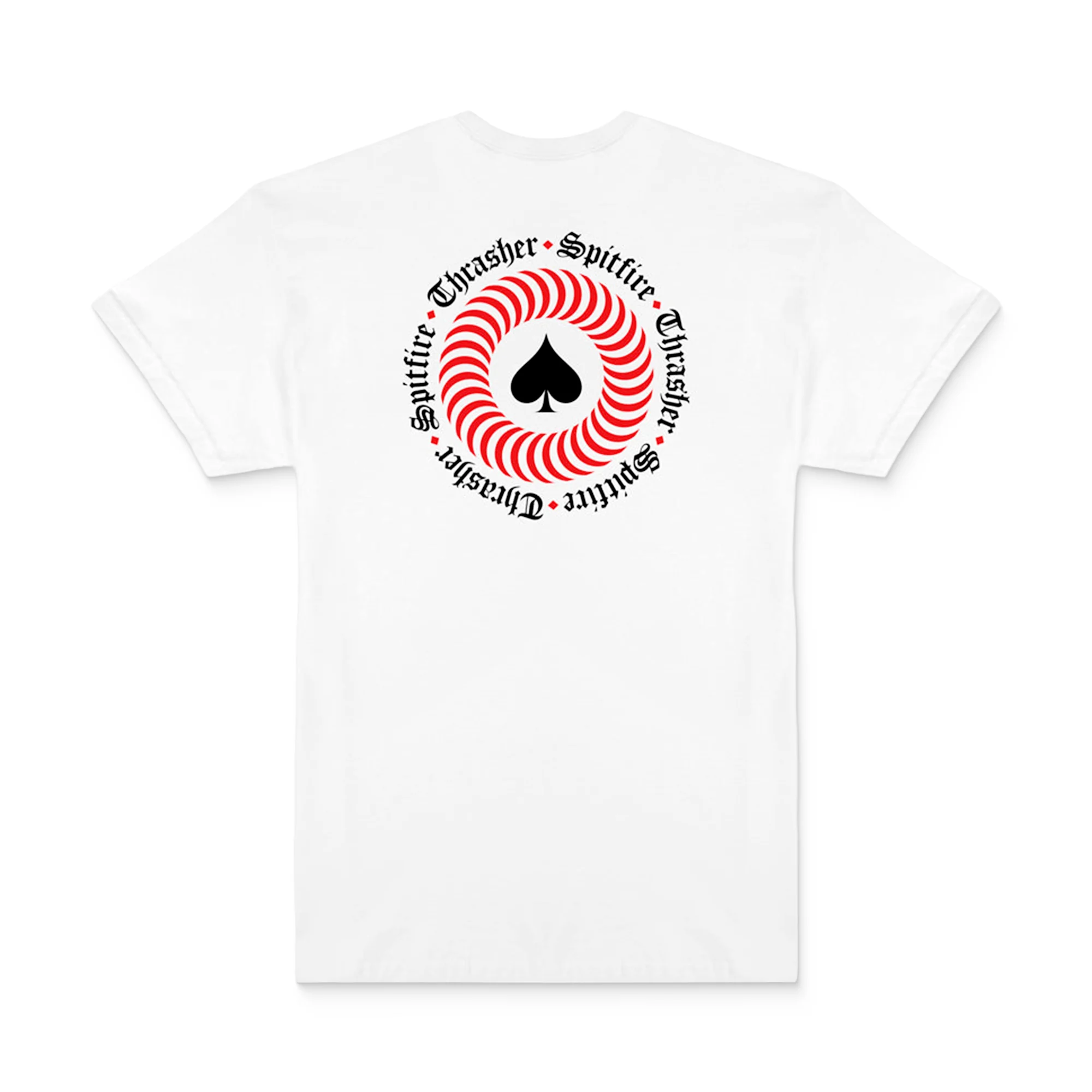 Thrasher x Spitfire The End Oath Tee White - Image 2