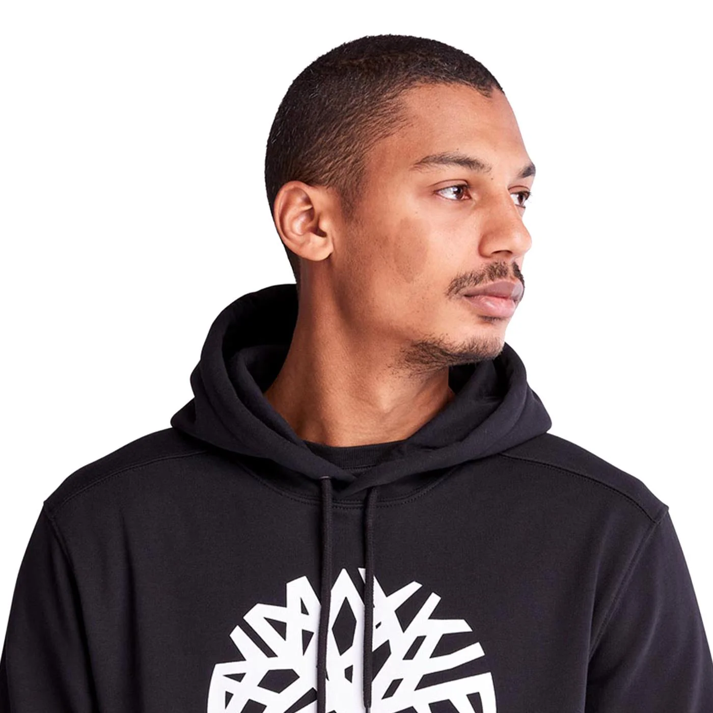Timberland Core Logo PO Hoodie BB Black/White - Image 3