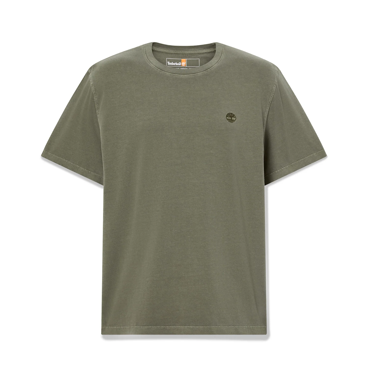 Timberland Dunstan River Garment Dye SS Tee Leaf Green - Image 5
