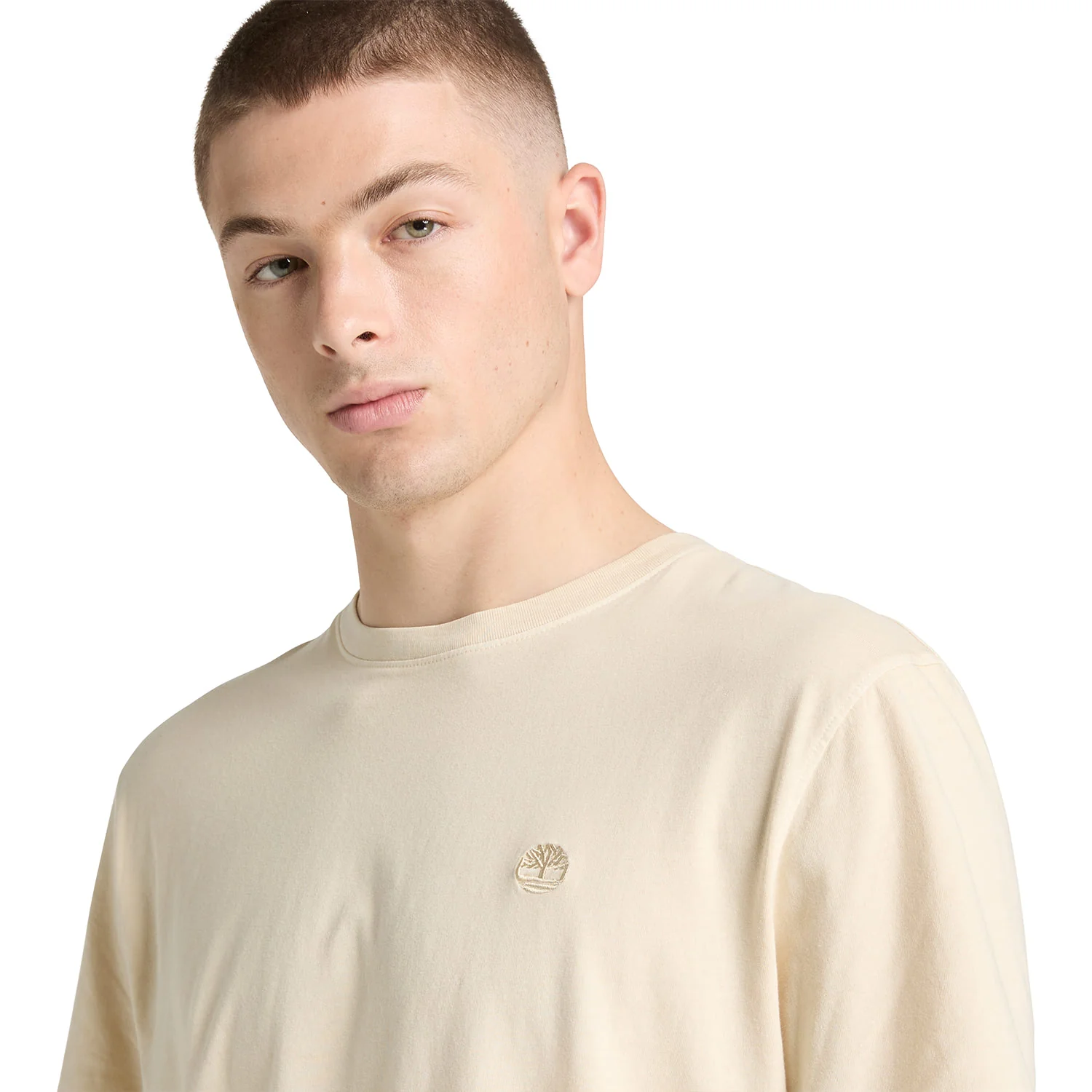 Timberland Dunstan River Garment Dye SS Tee Putty - Image 2