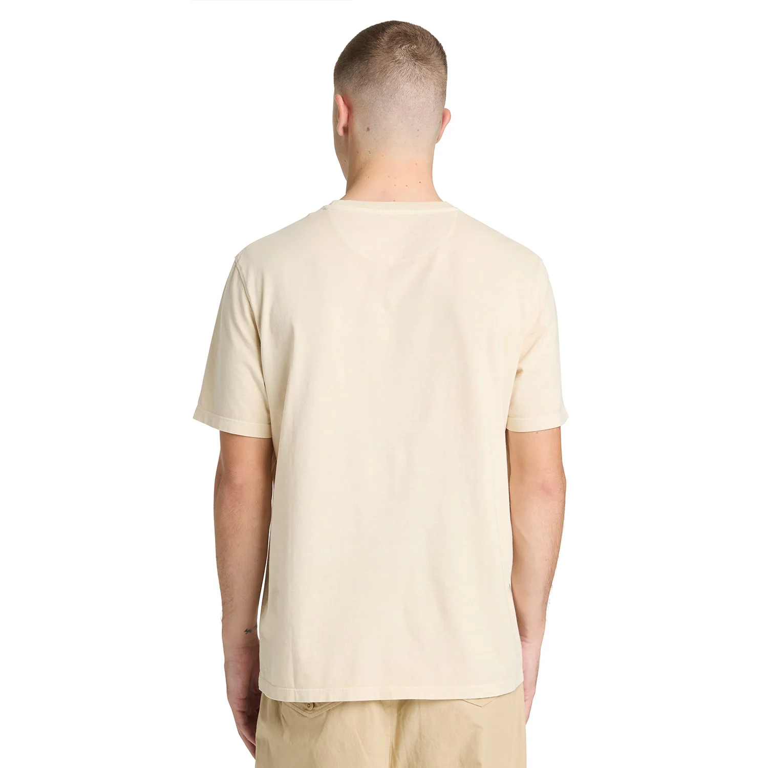 Timberland Dunstan River Garment Dye SS Tee Putty - Image 3