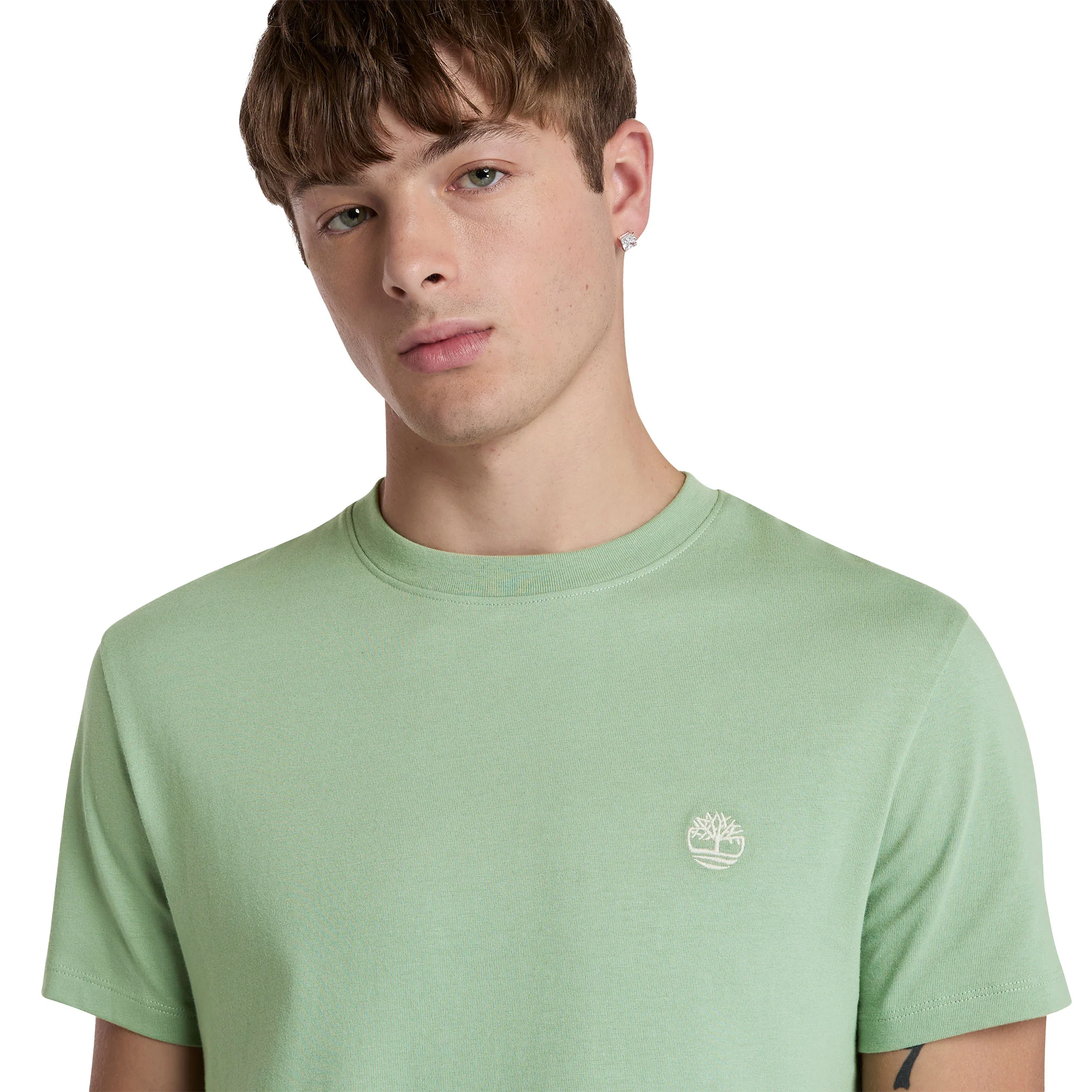 Timberland Dunstan River SS Tee Green Bay - Image 3