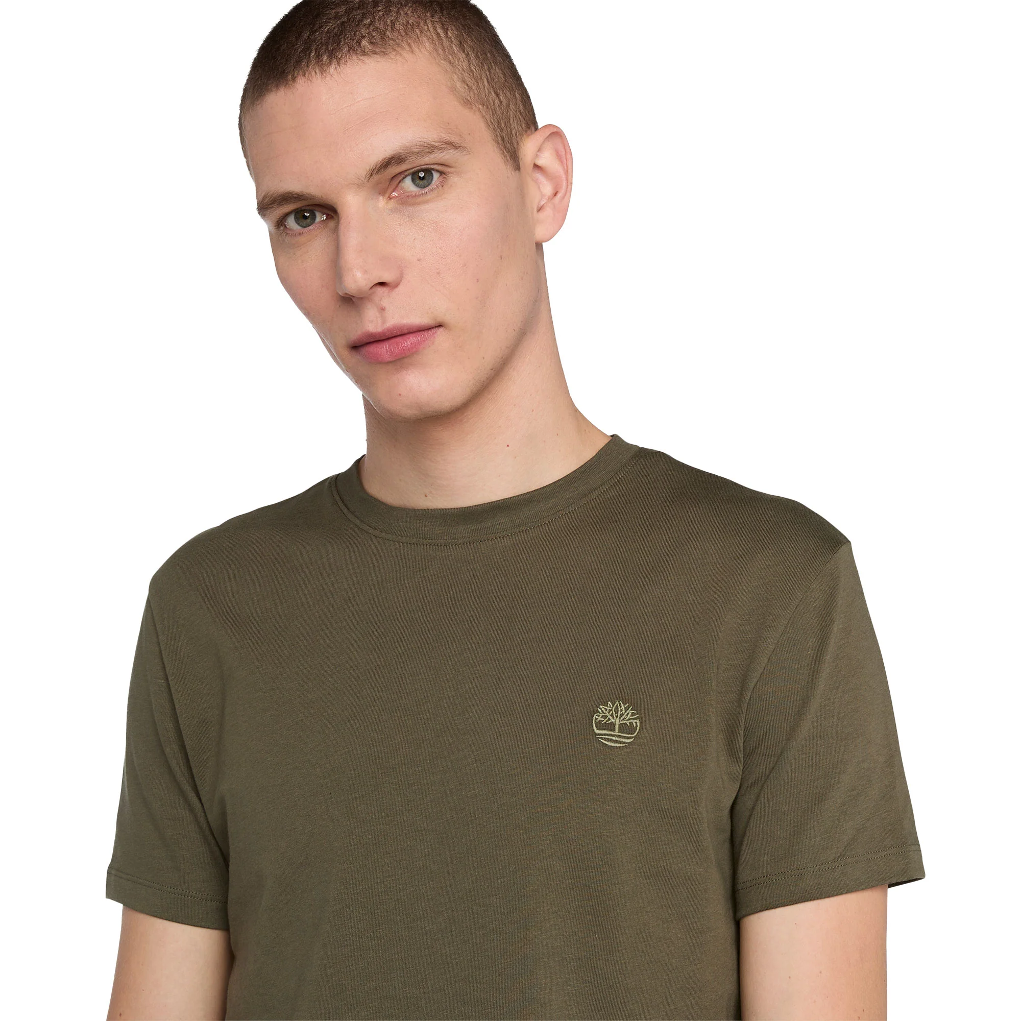 Timberland Dunstan River SS Tee Leaf Green/Cassel Earth - Image 3