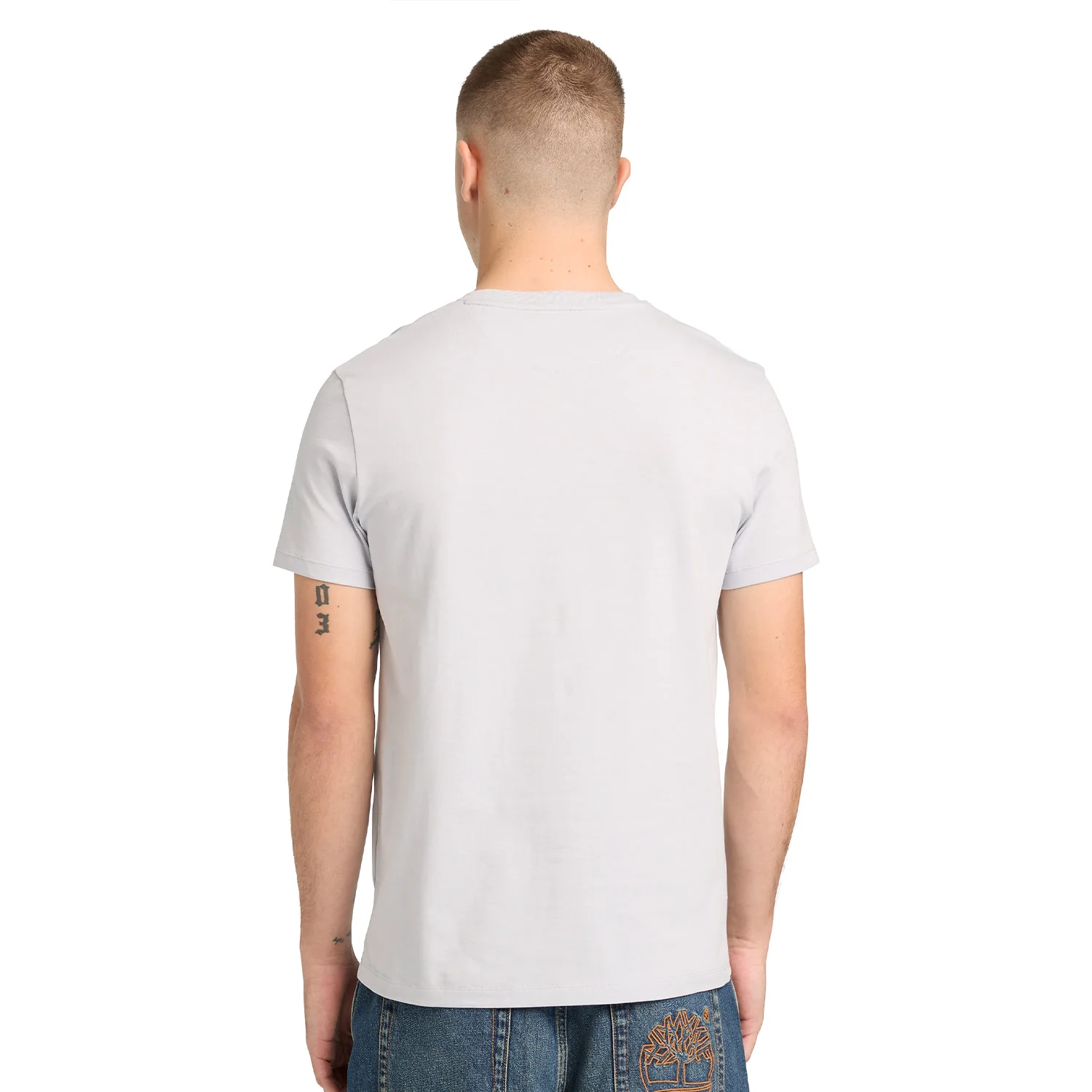 Timberland Dunstan-River SS Tee Gray Dawn - Image 4