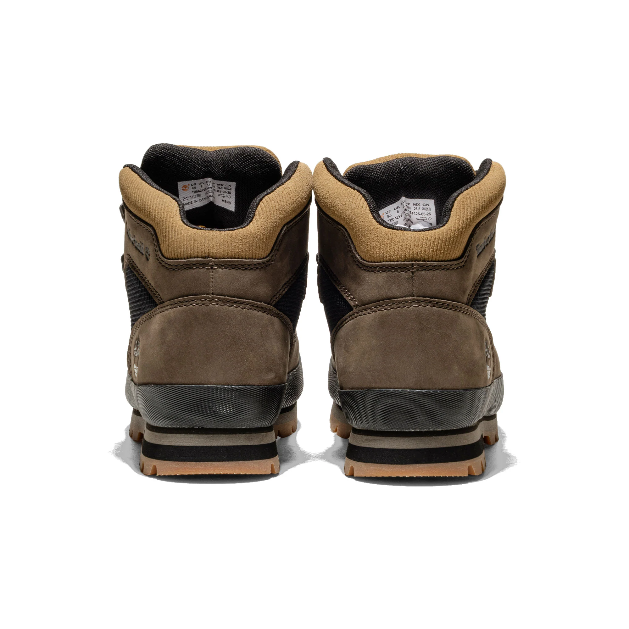 Timberland Euro Hiker Mid Lace Up Boot Dark Brown - Image 4