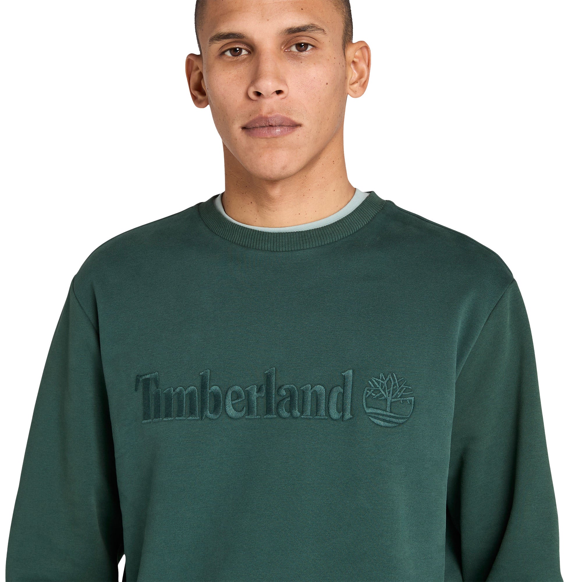 Timberland Hampthon Crew Neck Green Gables - Image 3