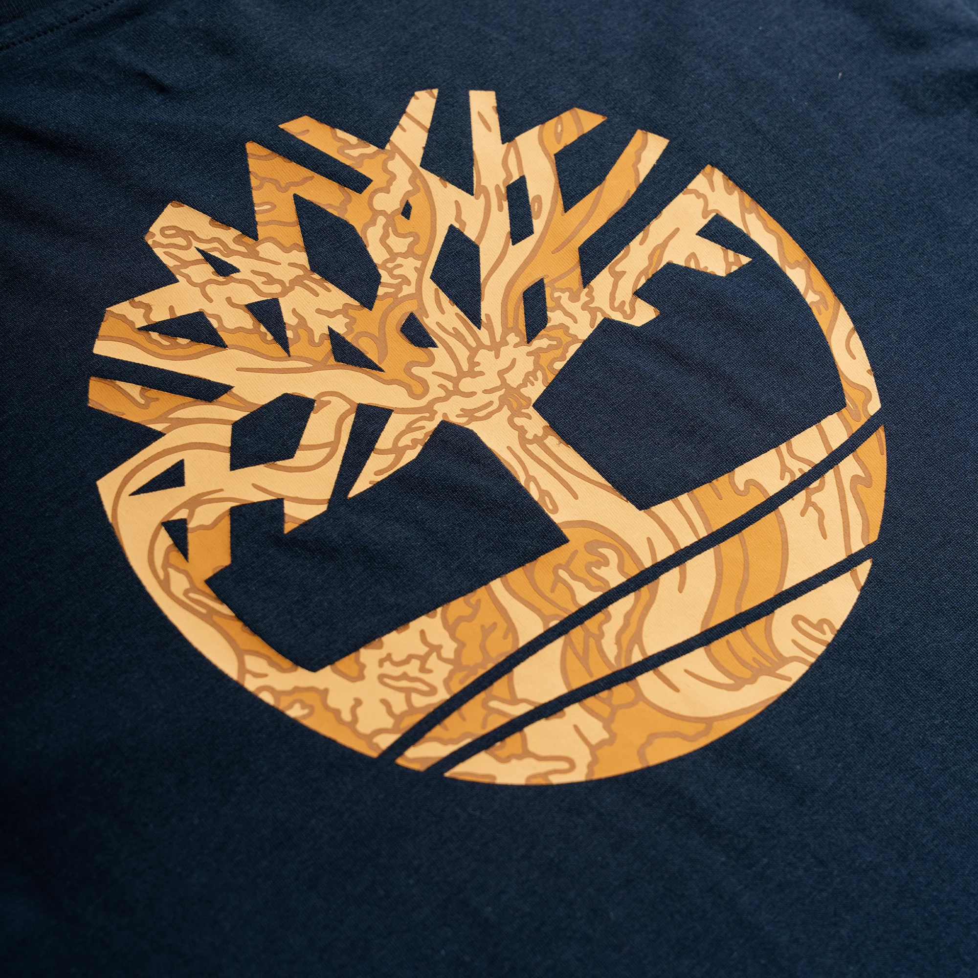 Timberland Kennebec River Back Camo Tree Logo SS Tee - Image 3