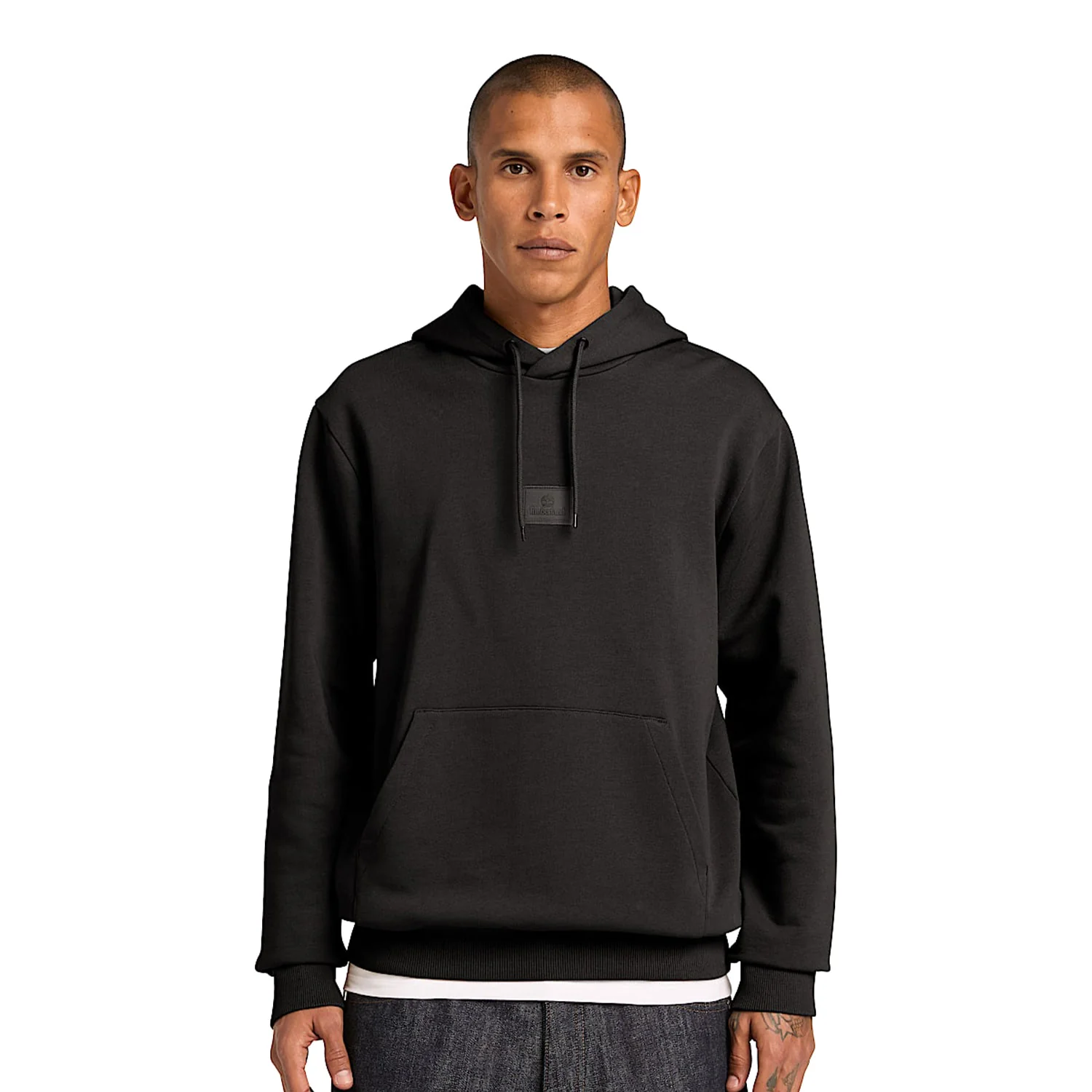 Timberland Silicon Badge Hoodie (LB) Black