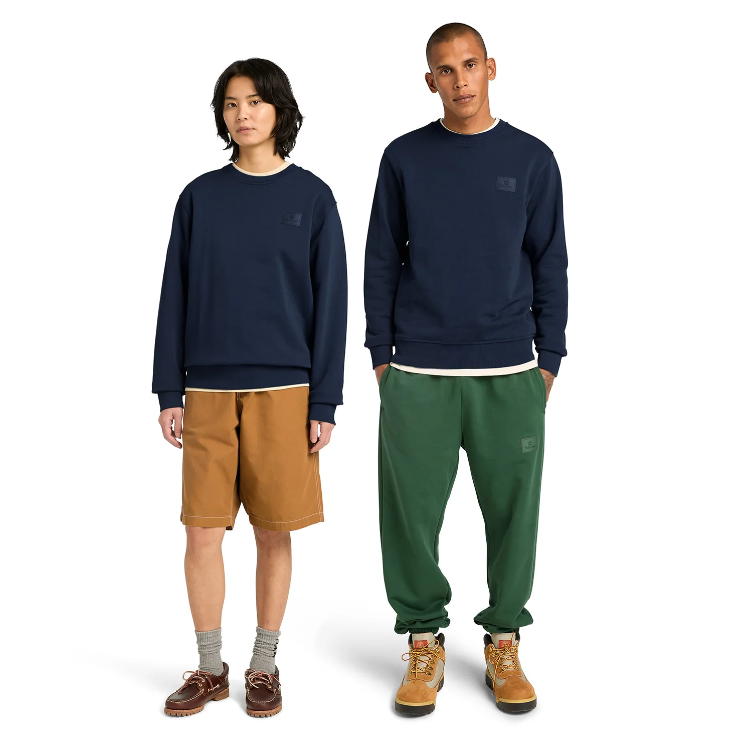 Timberland Silicon Badge (LB) Crew Dark Shappire - Image 2