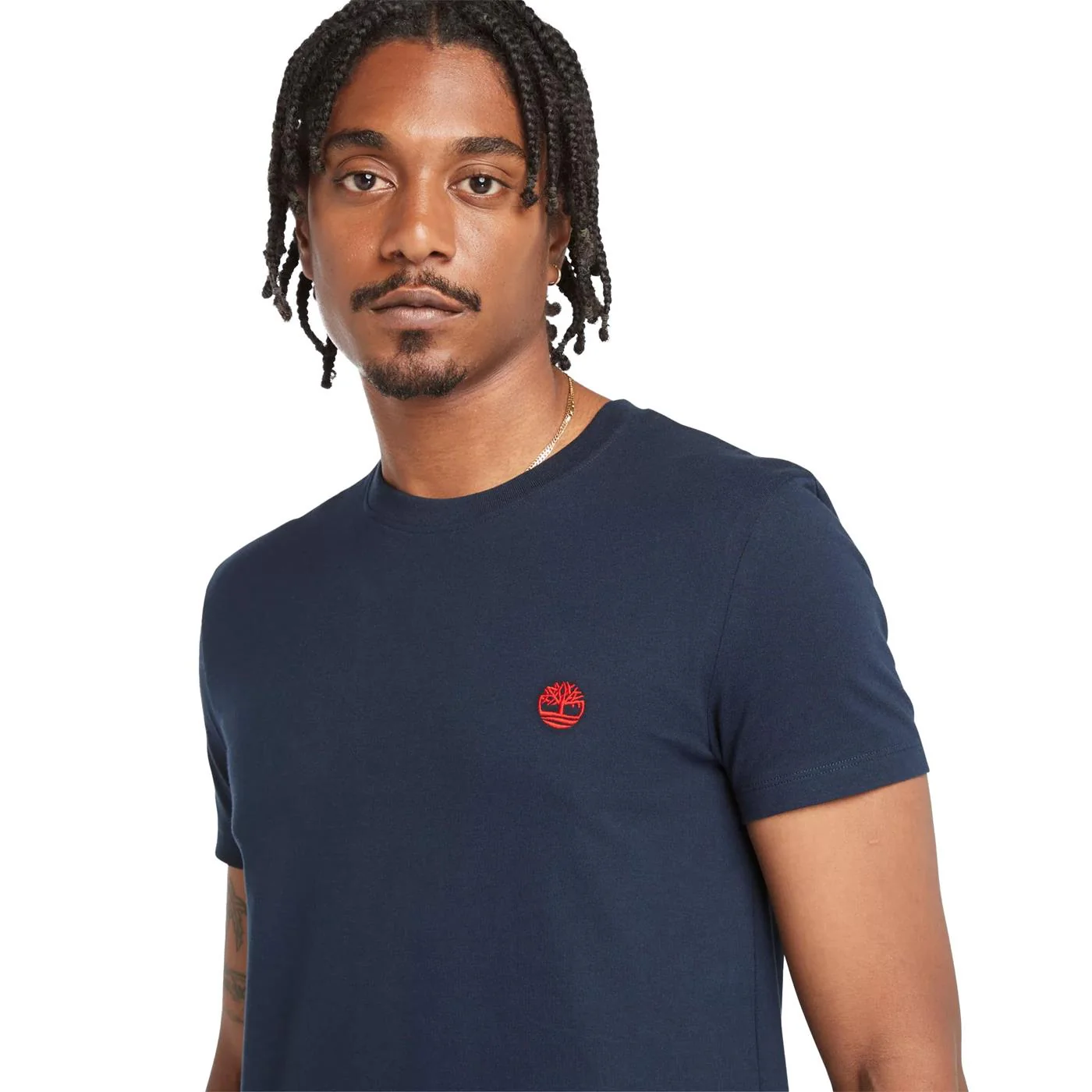 Timberland SS Dun-River Crew Tee Dark Sapphire - Image 3