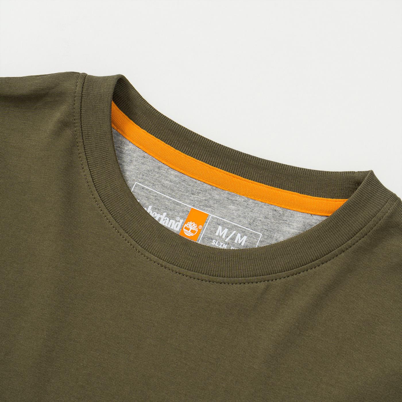 Timberland SS Dun-River Crew Tee Grape Leaf - Image 3