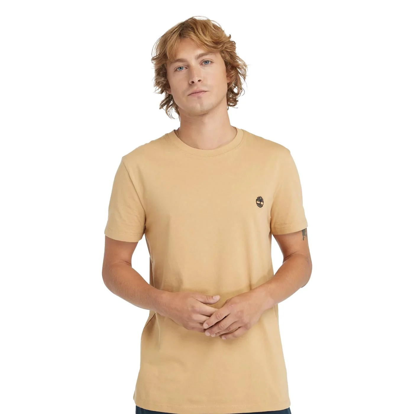 Timberland SS Dun-River Crew Tee Light Wheat Boot
