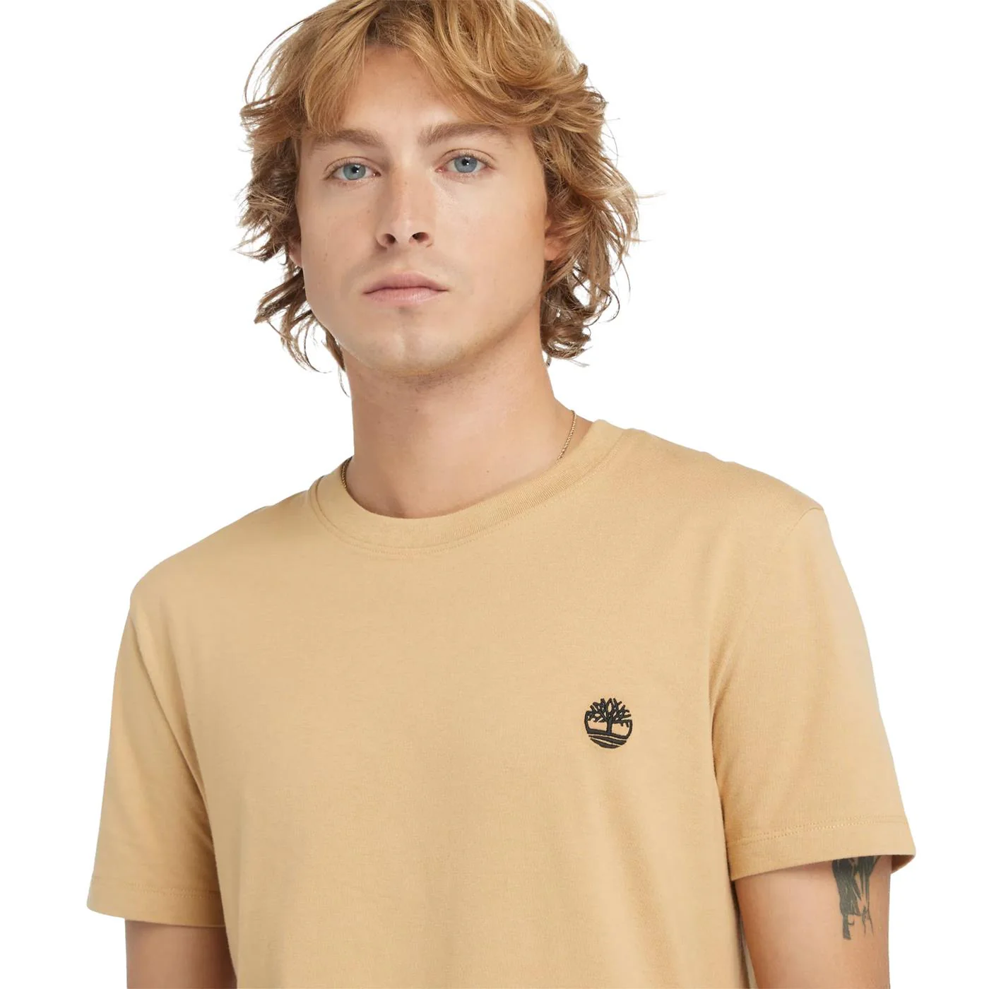 Timberland SS Dun-River Crew Tee Light Wheat Boot - Image 3