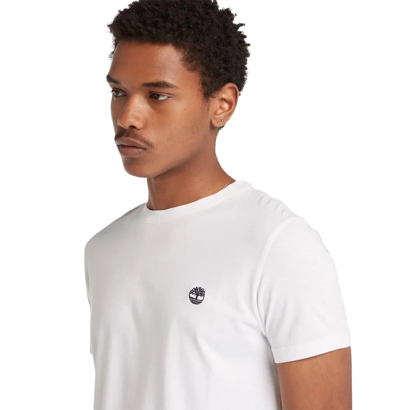 Timberland SS Dun-River Crew Tee White - Image 3