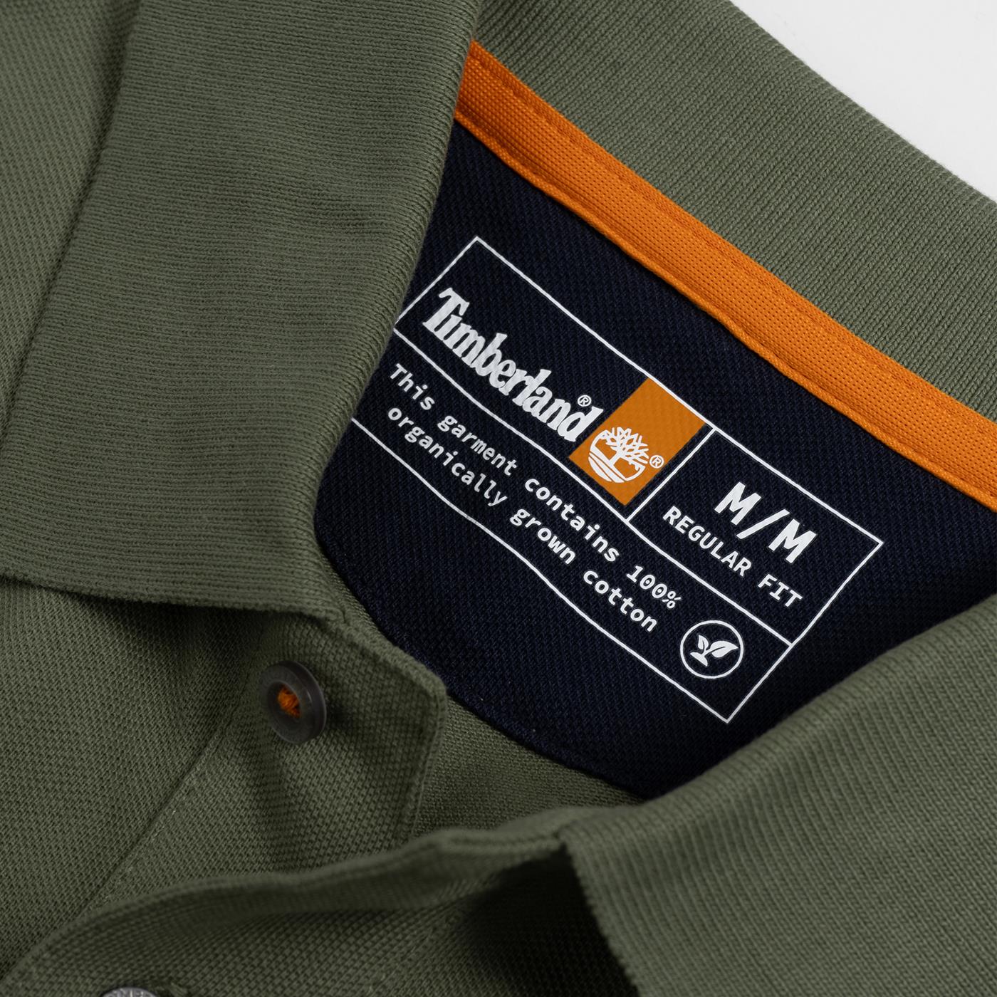 Timberland SS Millers Pique Polo Cassel Earth - Image 3