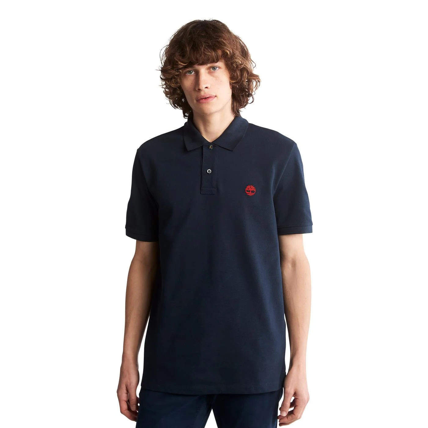 Timberland SS Millers Pique Polo Dark Sapphire