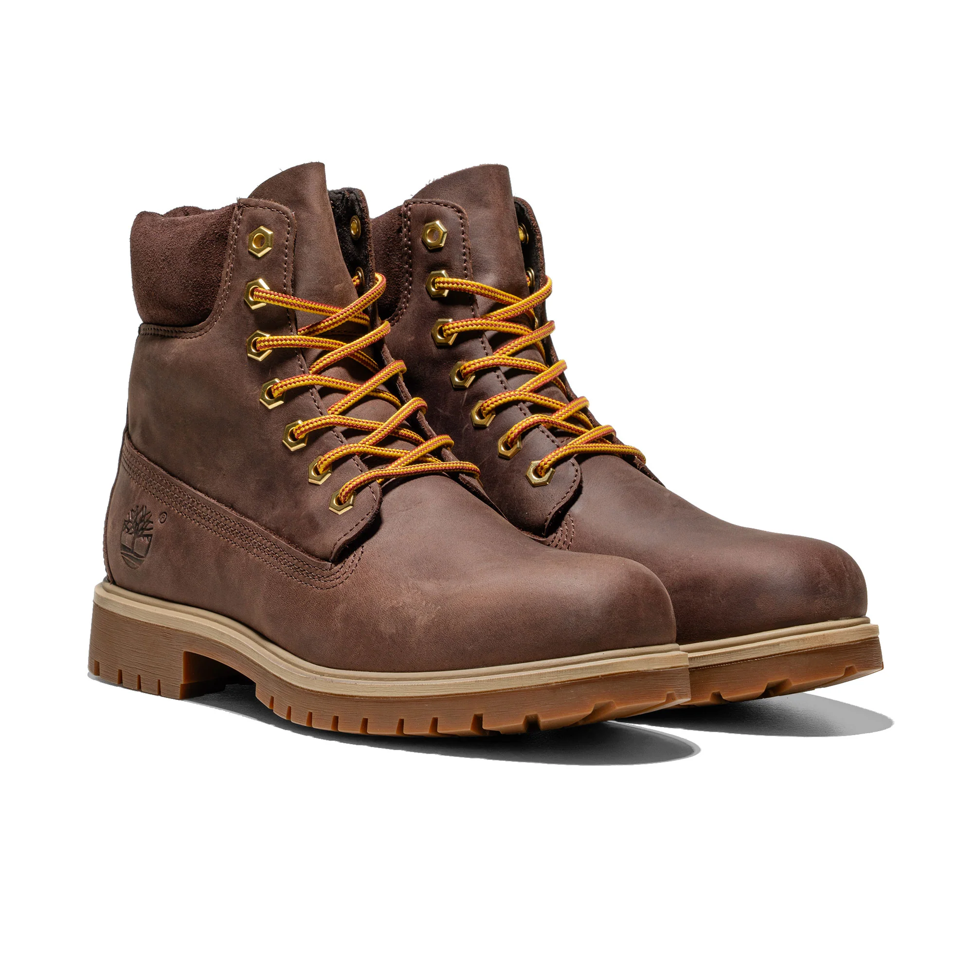 Timberland TB 25 6 Inch Lace WP Boot Dark Brown Full Grain - Image 2