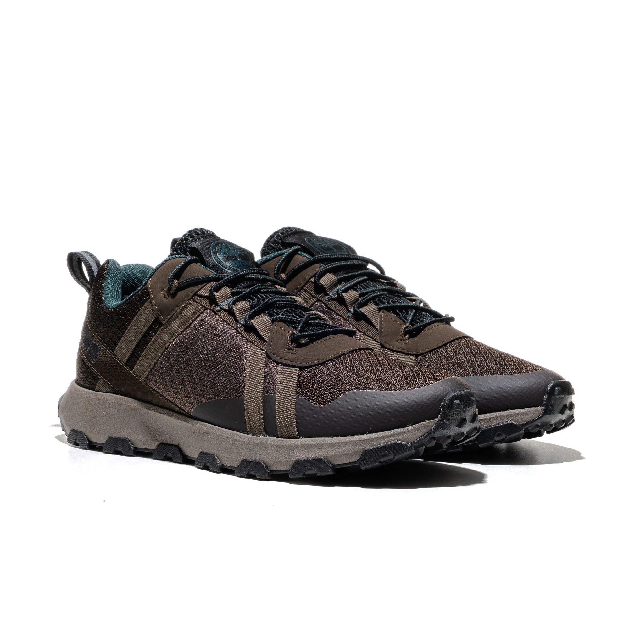 Timberland Winsor Trail Low Lace Up WP Dark Brown Mesh - Image 3