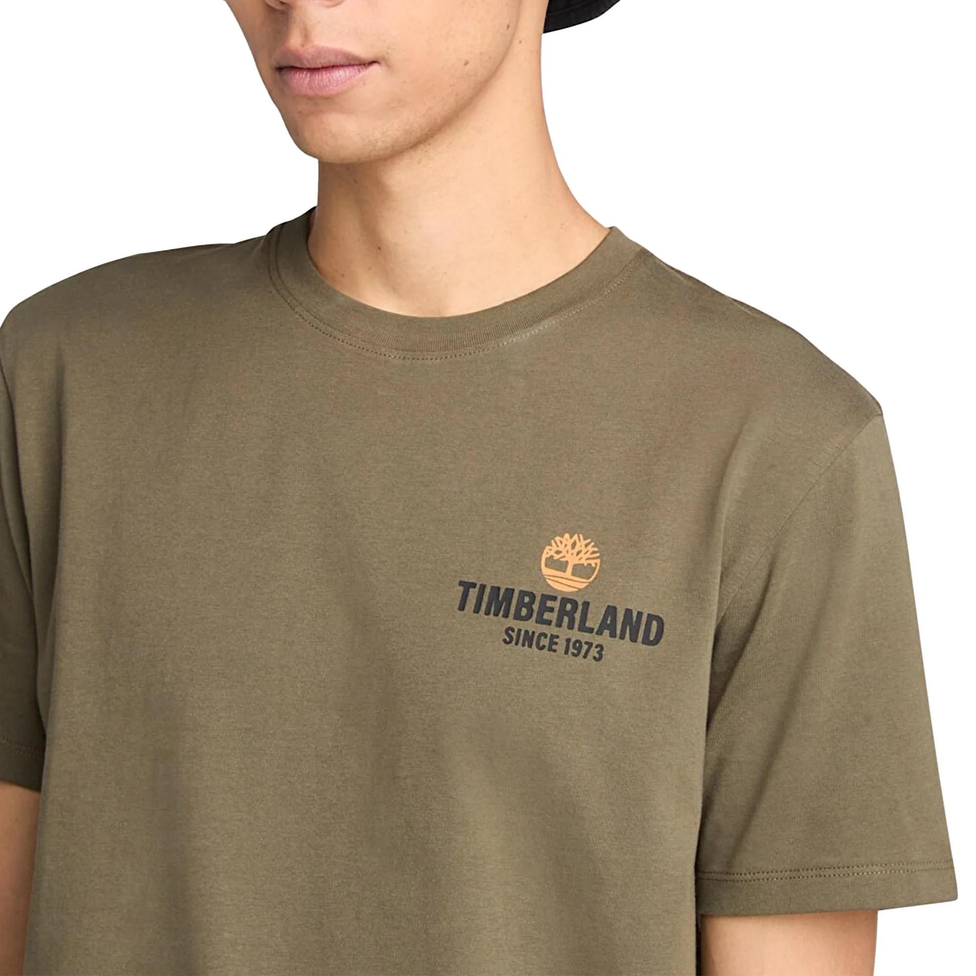 Timberland Work Inspired Back Graphic Tee Leaf Green - Image 3