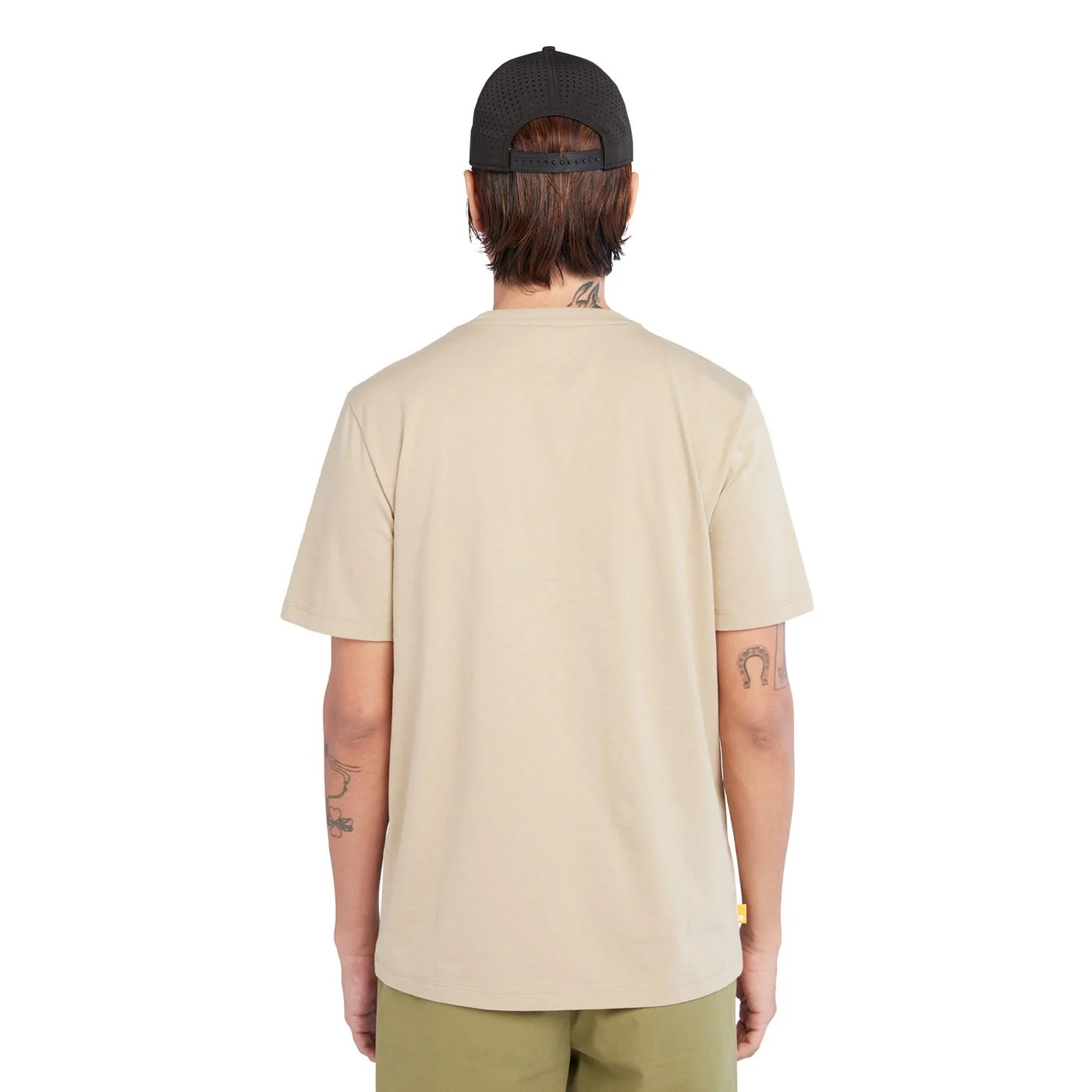 Timberland WWES Front Tee (Reg) Lemon Pepper - Image 2