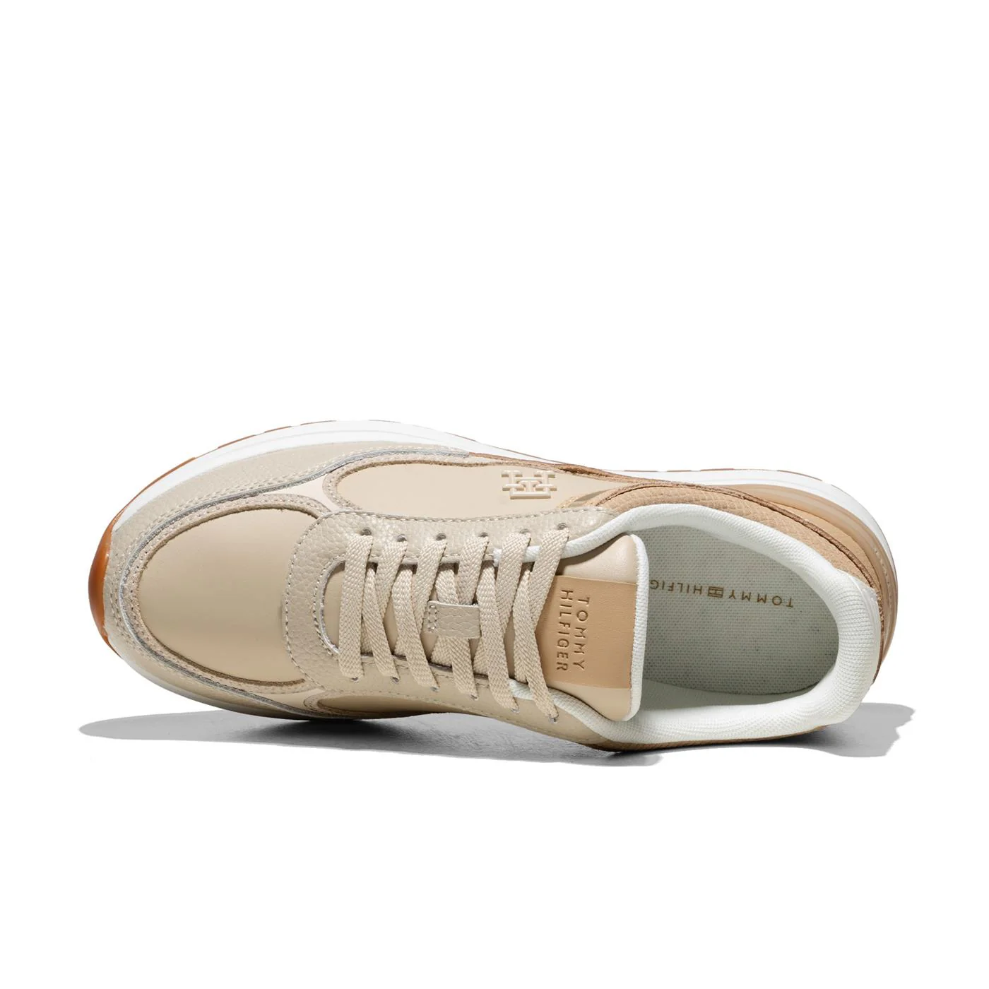 Tommy Hilfiger Casual Fashion Runner Classic Beige/Pebble - Image 5