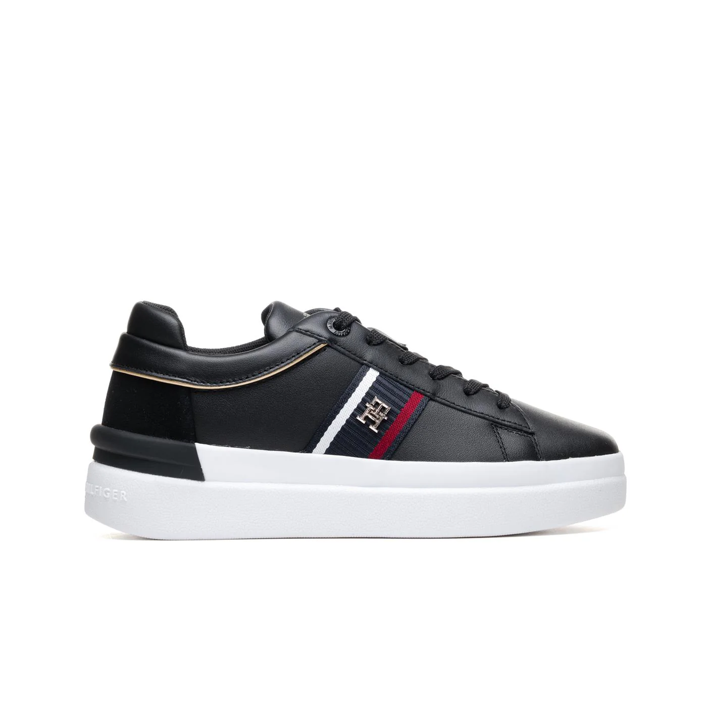 Tommy Hilfiger Corp Webbing Court Sneaker Black